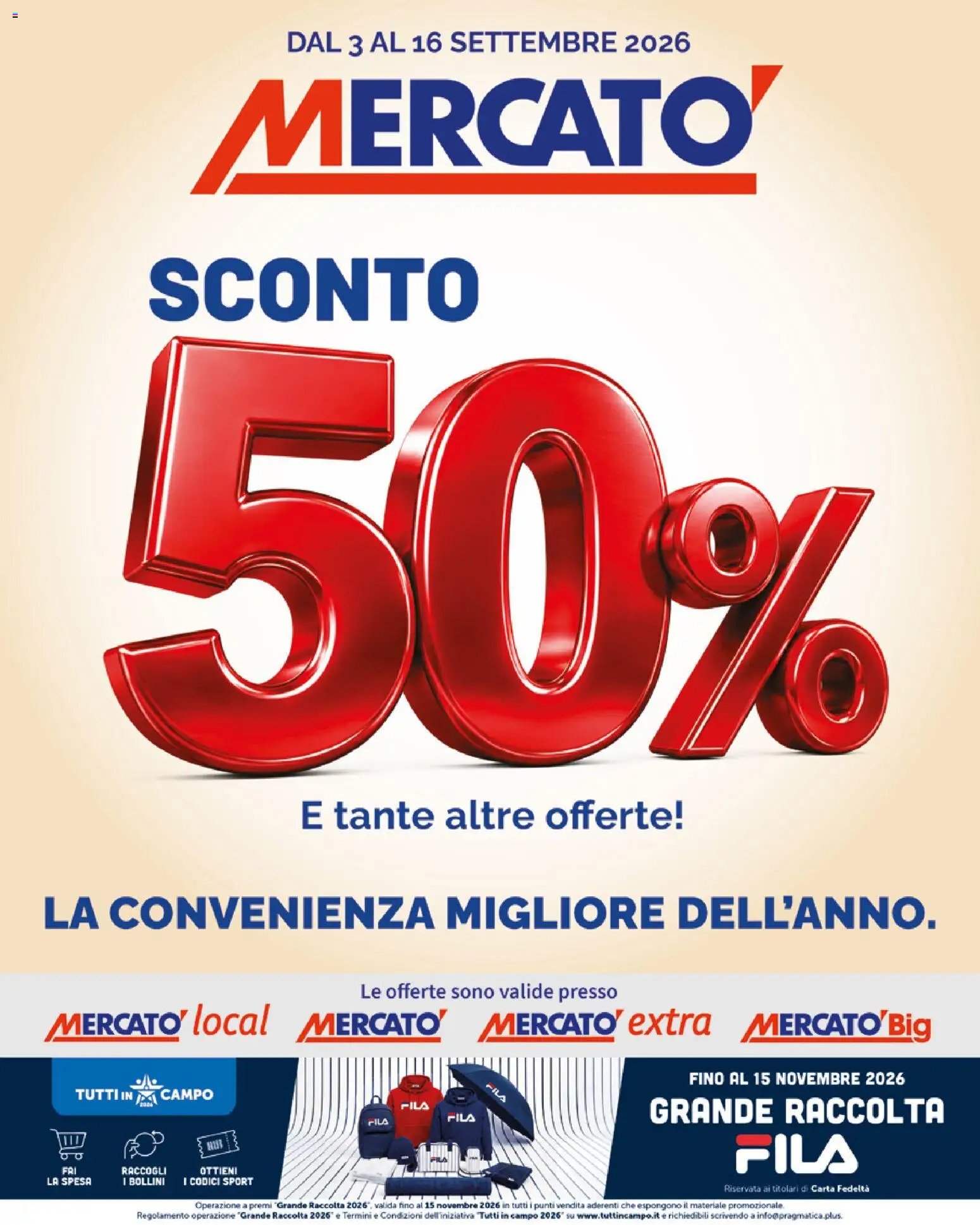 Mercatò volantino