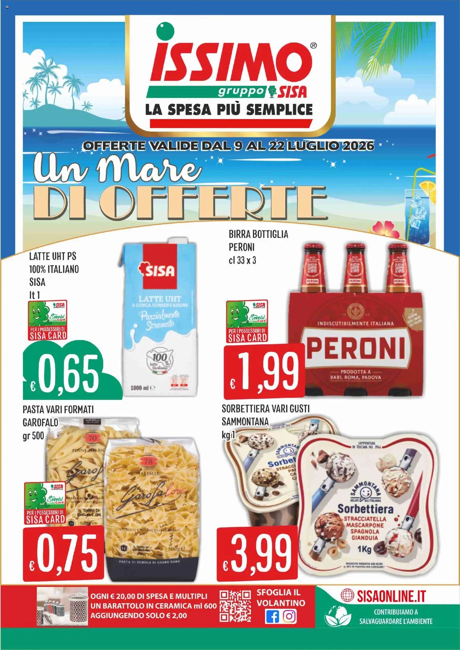 SISA volantino Issimo