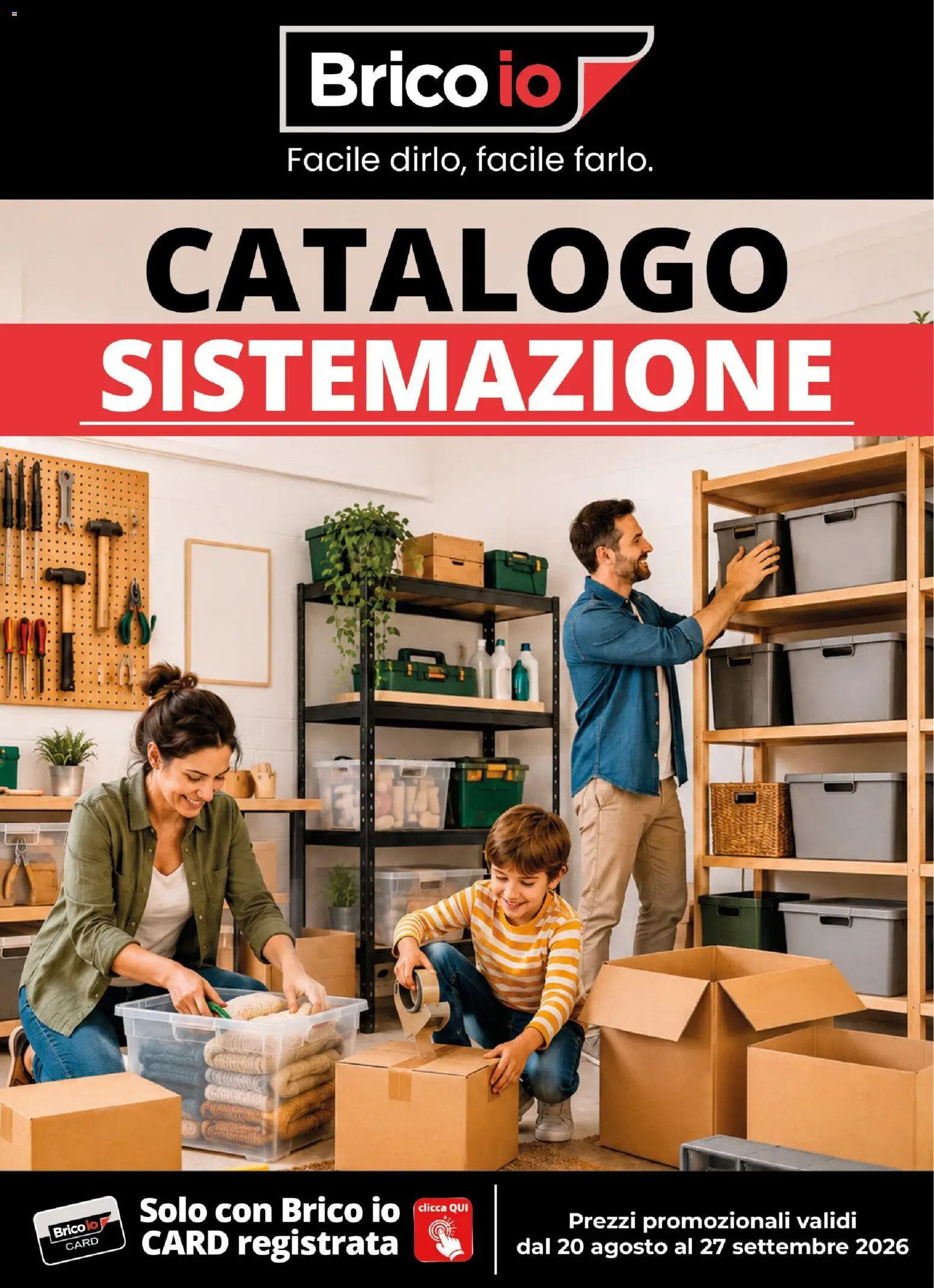 Brico io volantino Sistemazione