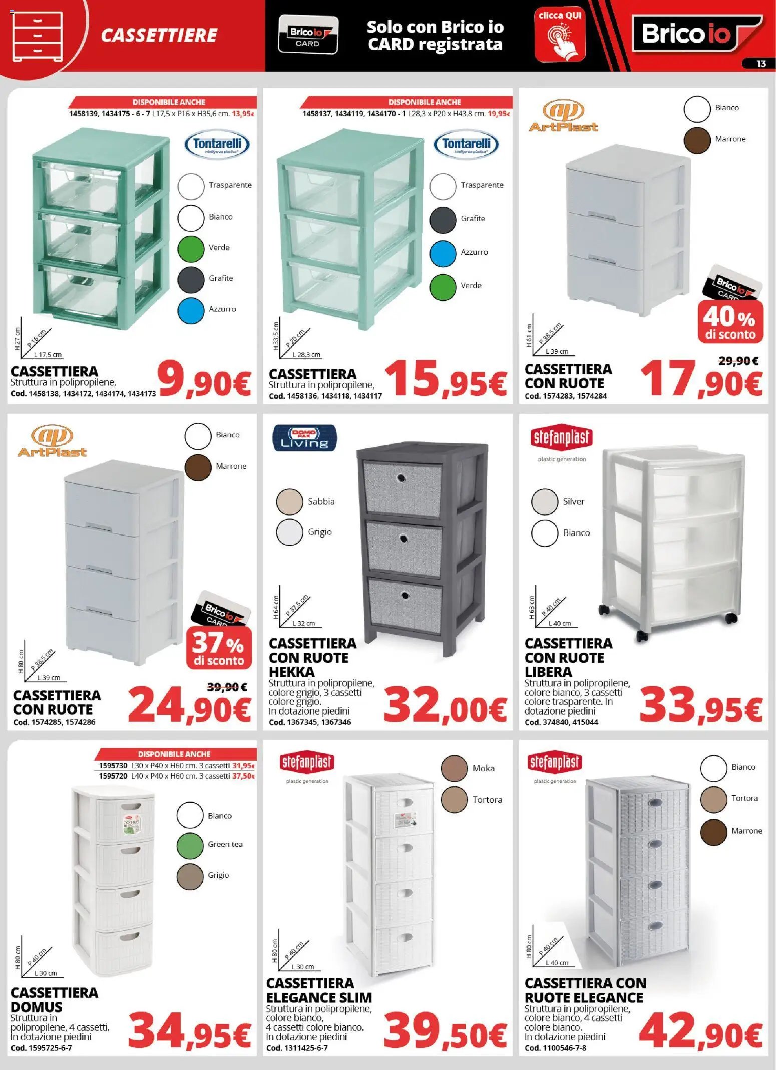 Brico io volantino Sistemazione