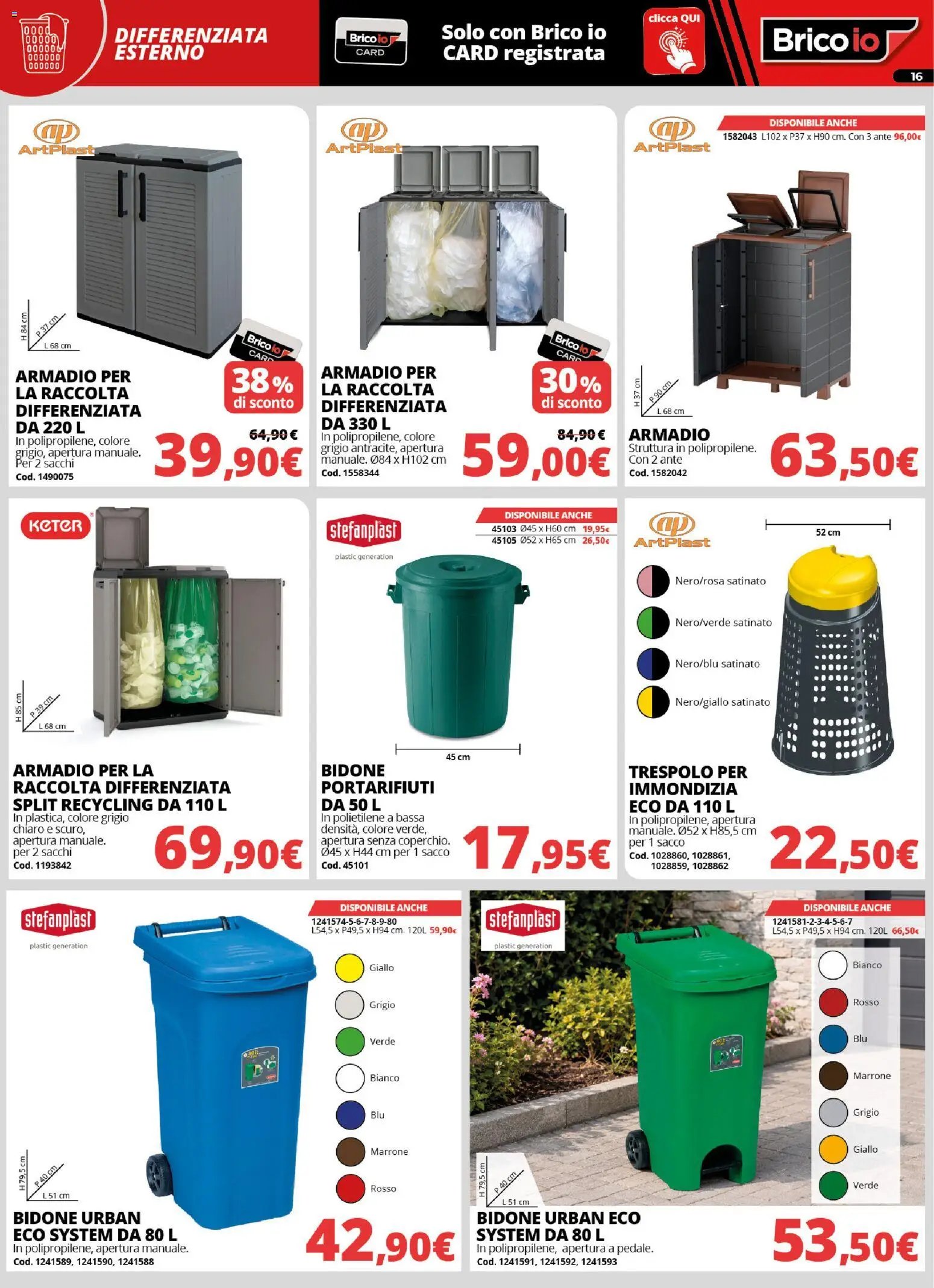 Brico io volantino Sistemazione