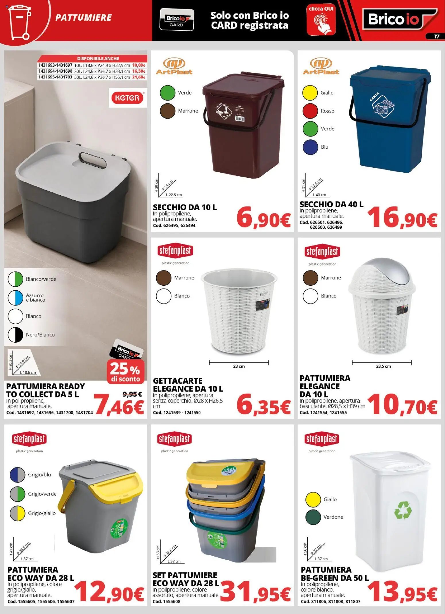 Brico io volantino Sistemazione