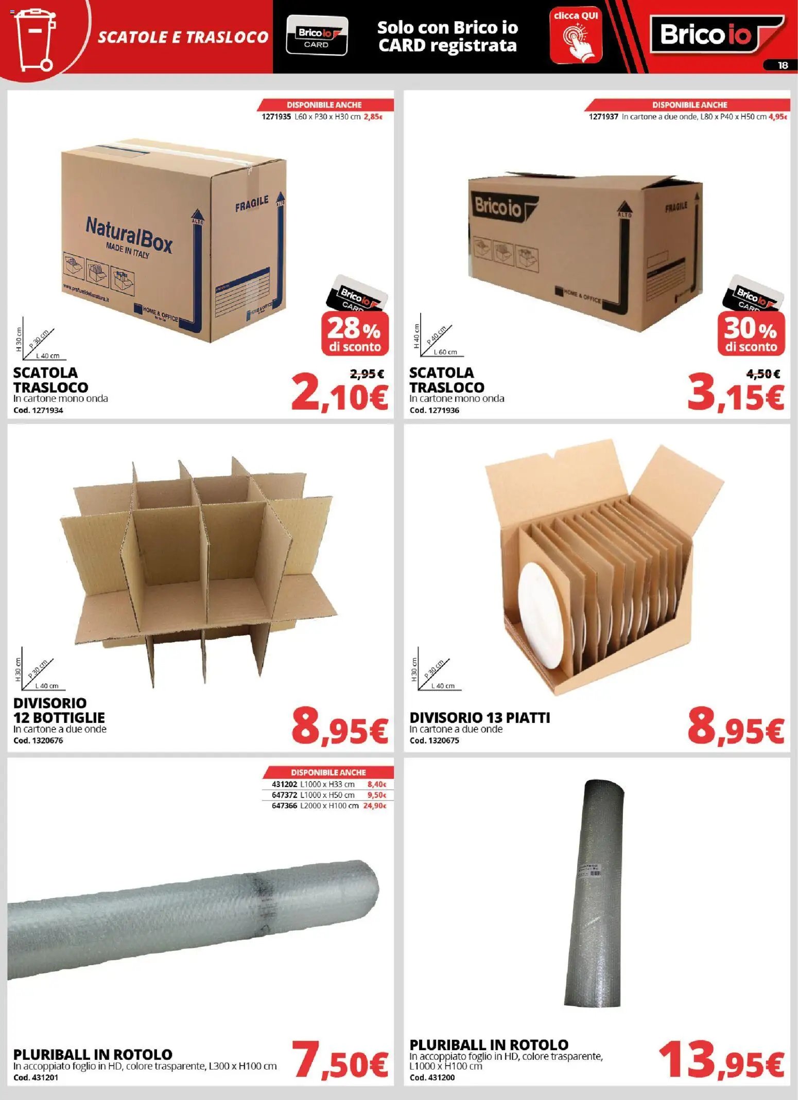 Brico io volantino Sistemazione