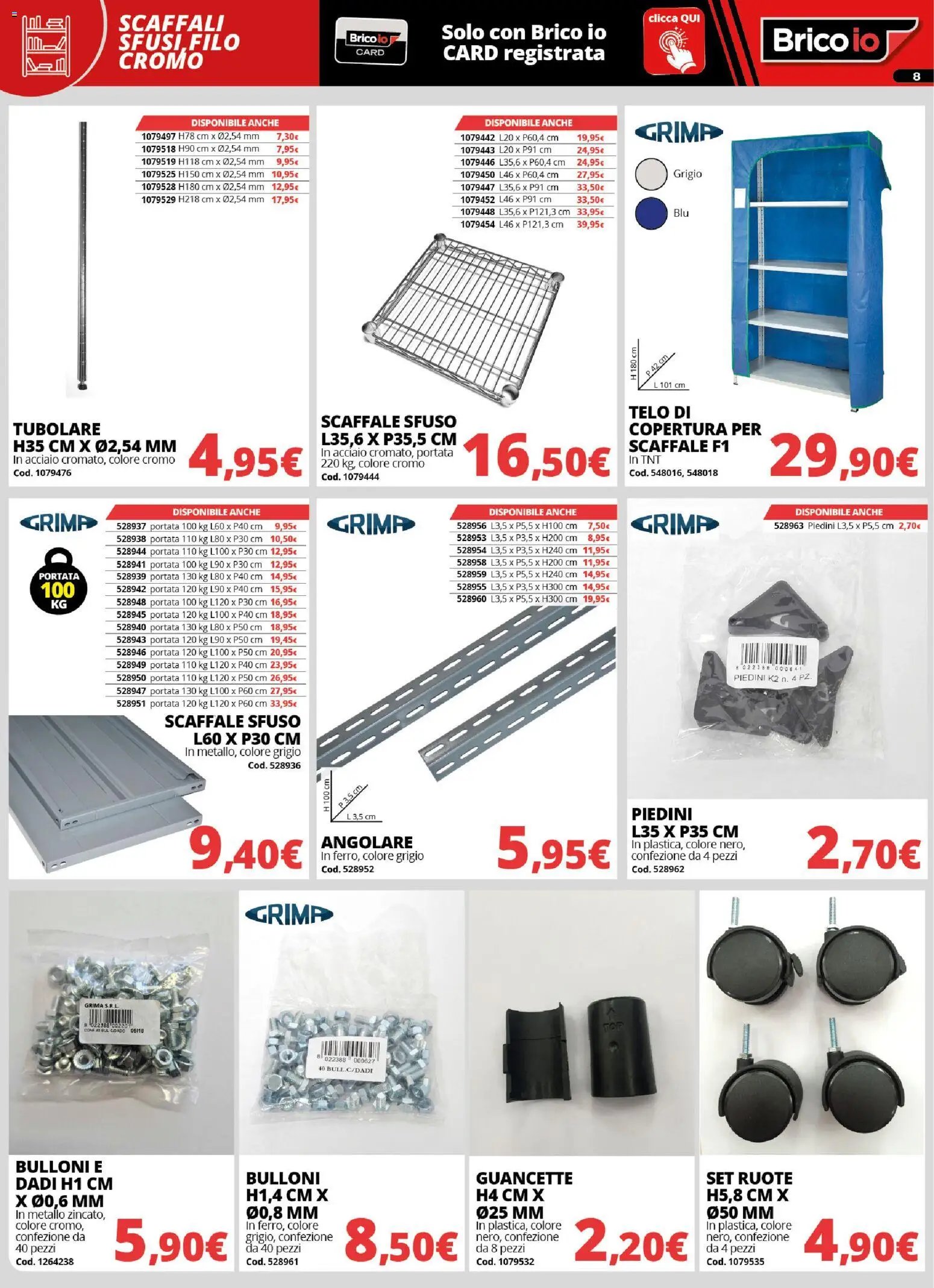 Brico io volantino Sistemazione