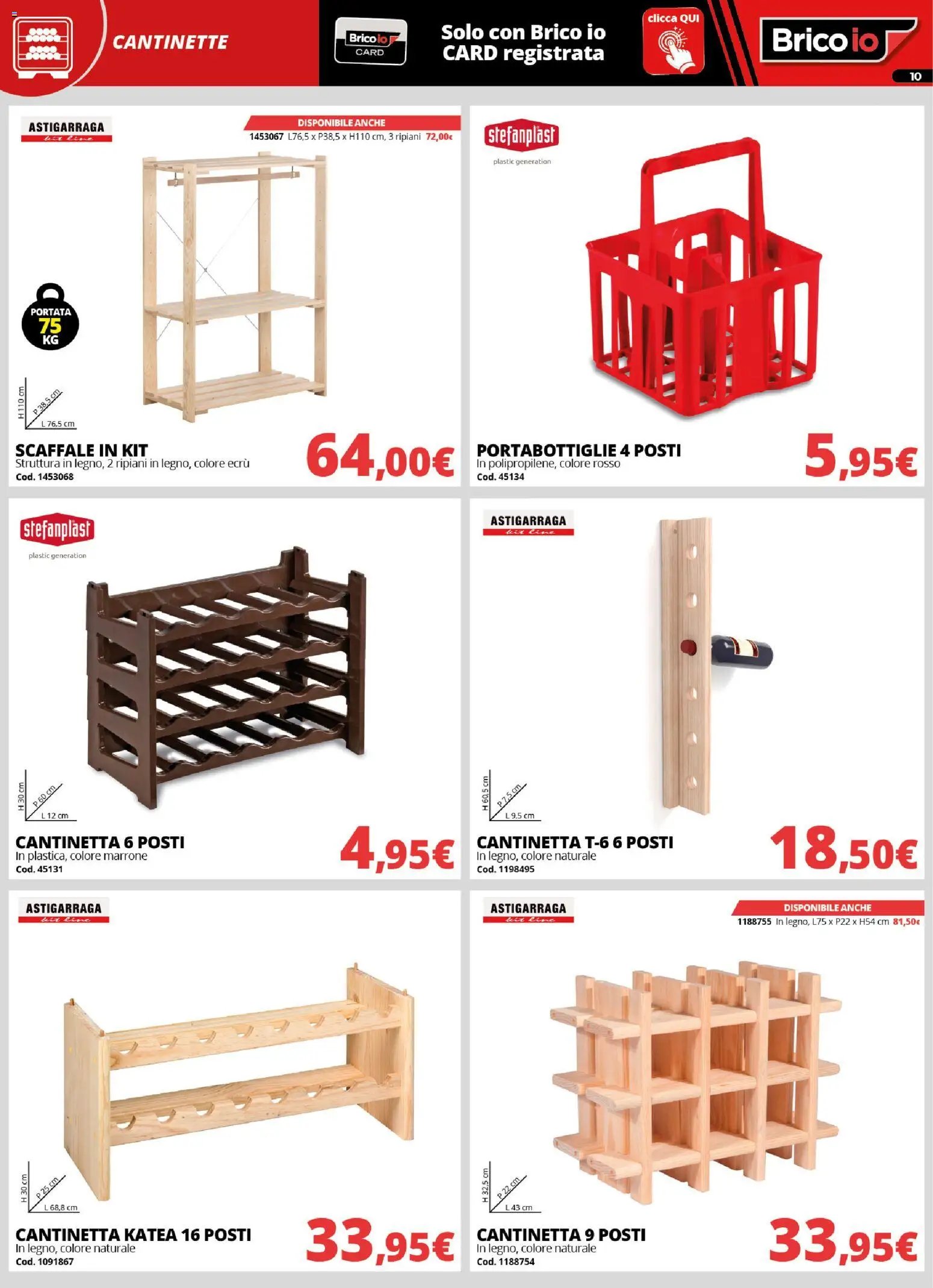 Brico io volantino Sistemazione