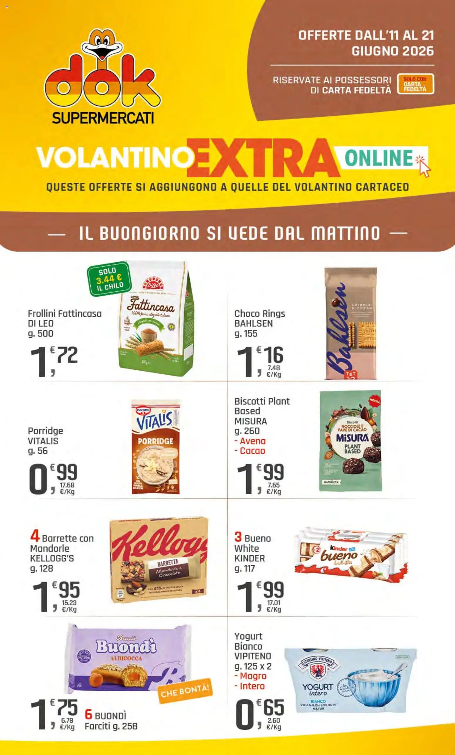 DOK volantino