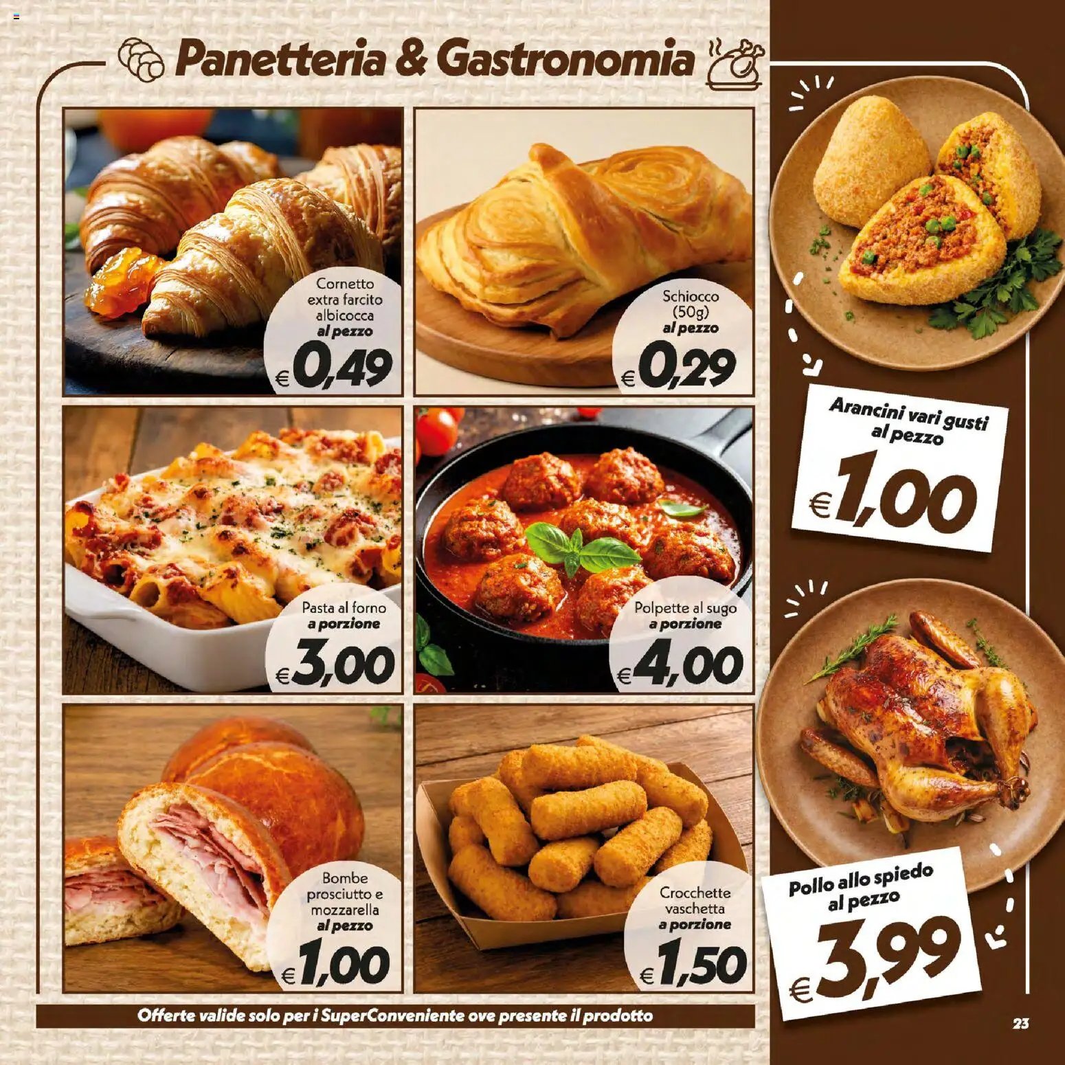 SuperConveniente volantino Villafranca Tirrena