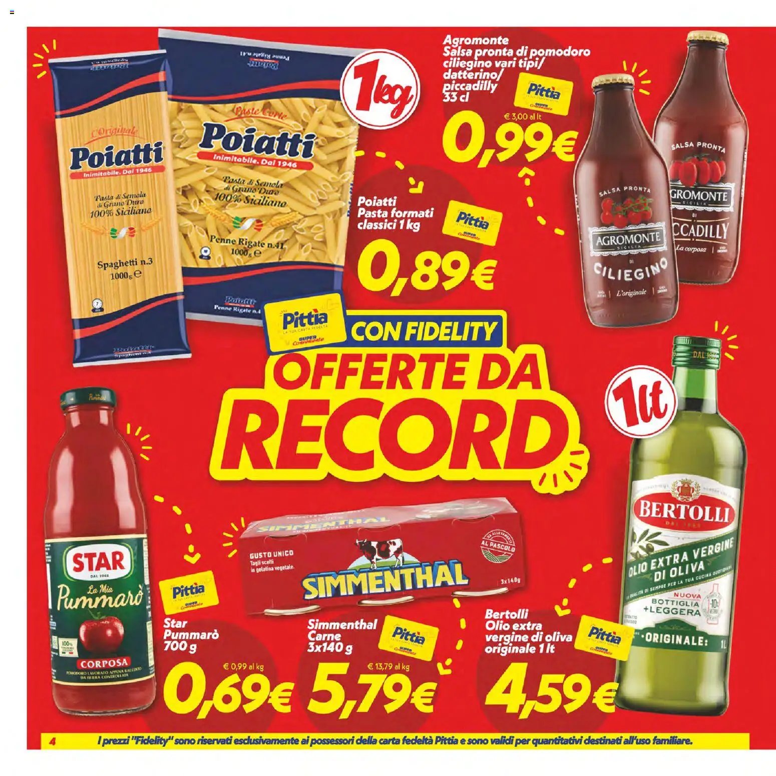 SuperConveniente volantino Villafranca Tirrena