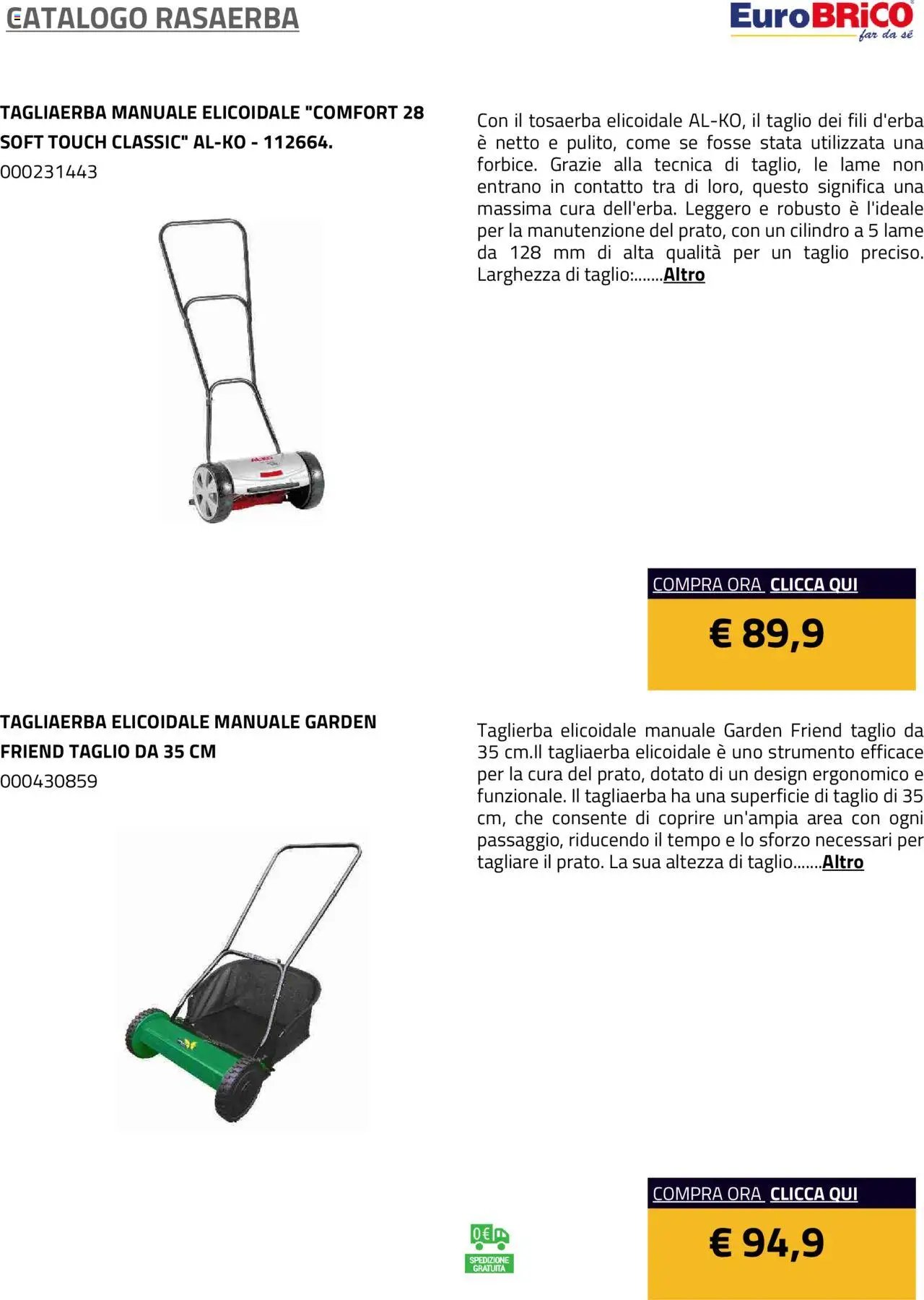 Eurobrico Rasaerba catalogo