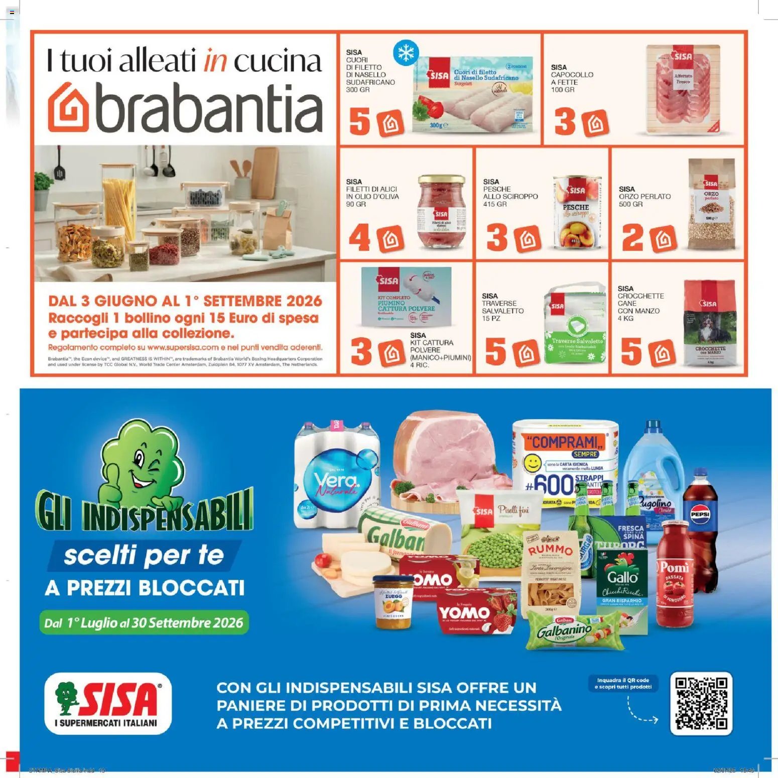 SISA volantino
