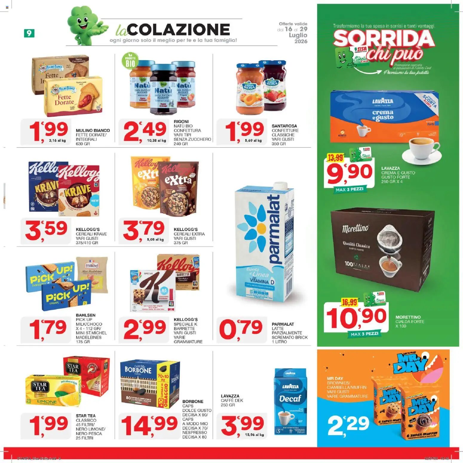 SISA volantino