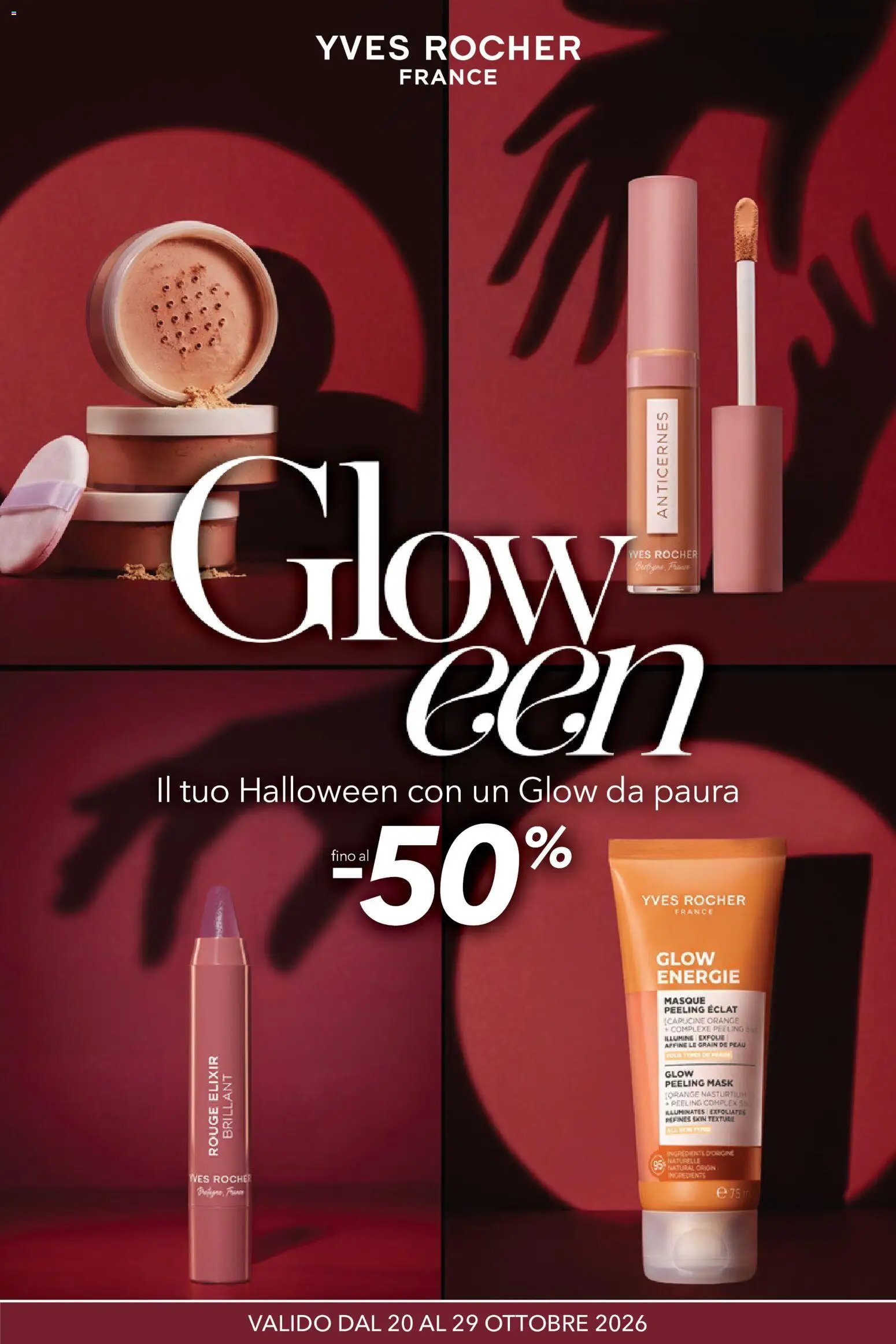 Yves Rocher catalogo Halloween