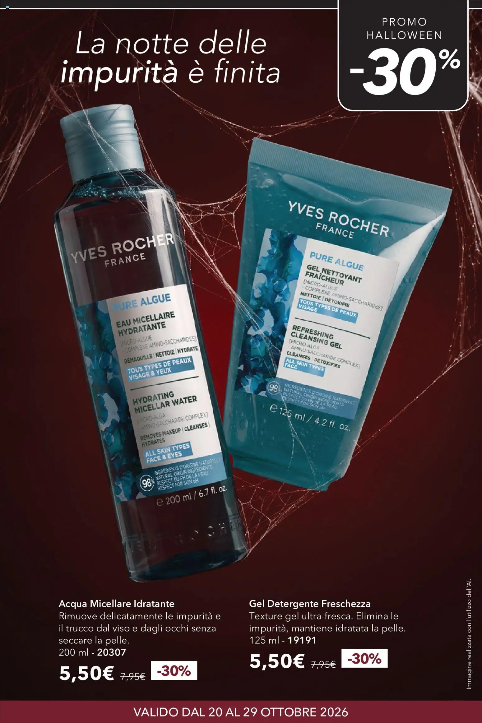 Yves Rocher catalogo Halloween