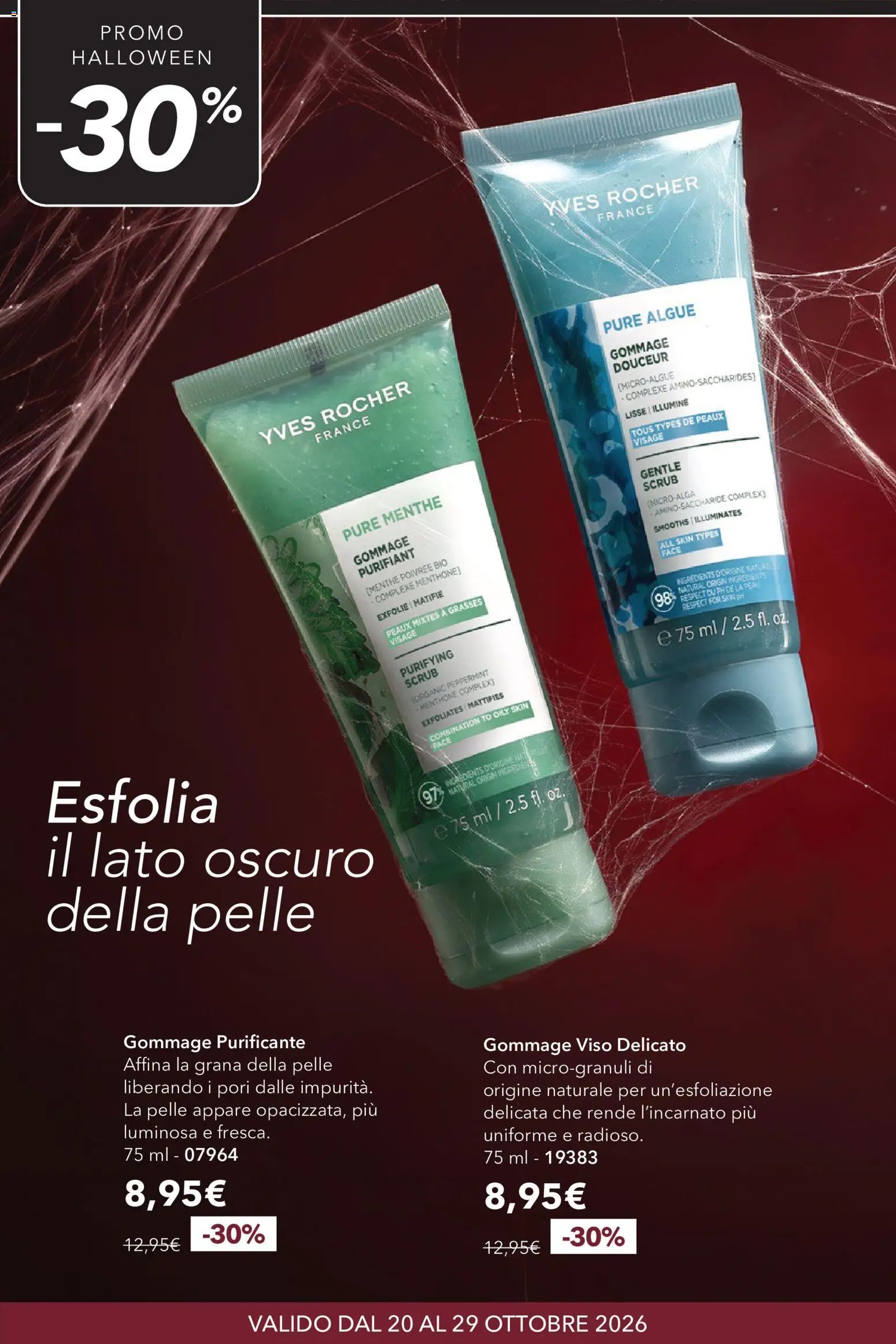 Yves Rocher catalogo Halloween