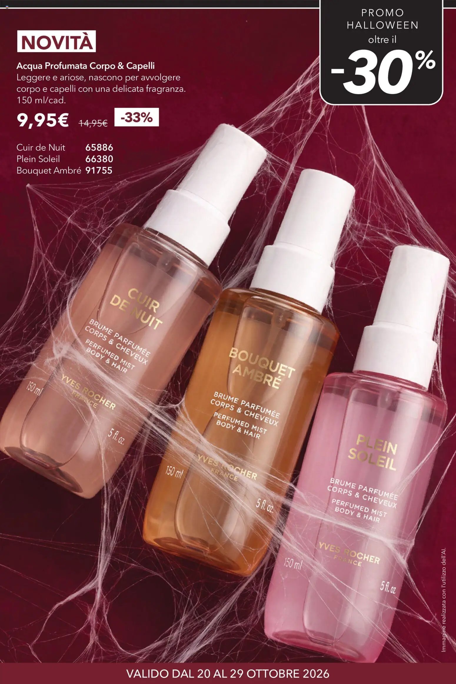 Yves Rocher catalogo Halloween