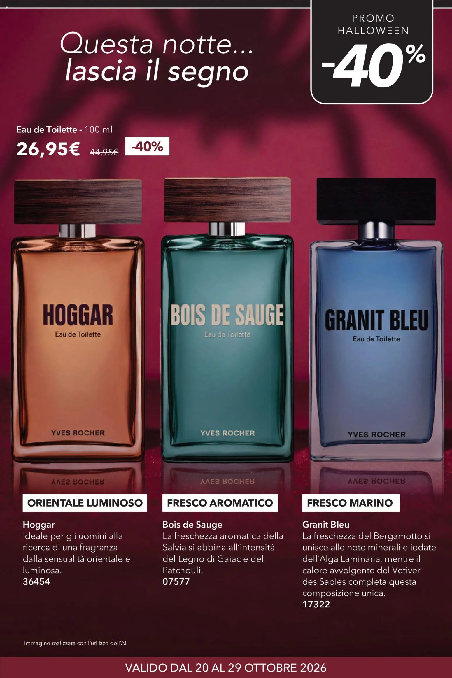 Yves Rocher catalogo Halloween