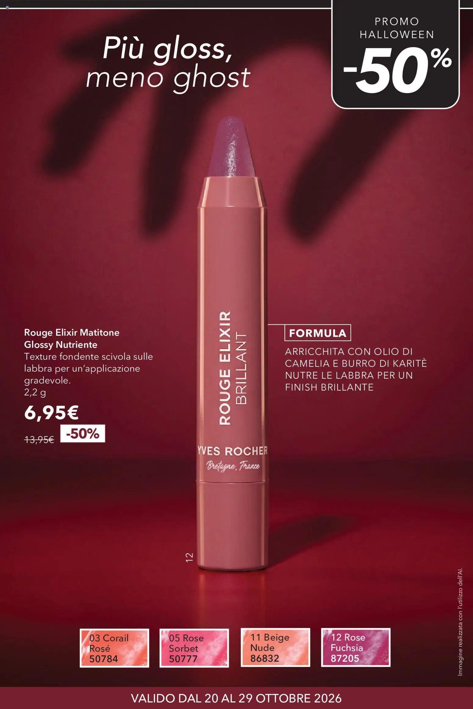 Yves Rocher catalogo Halloween