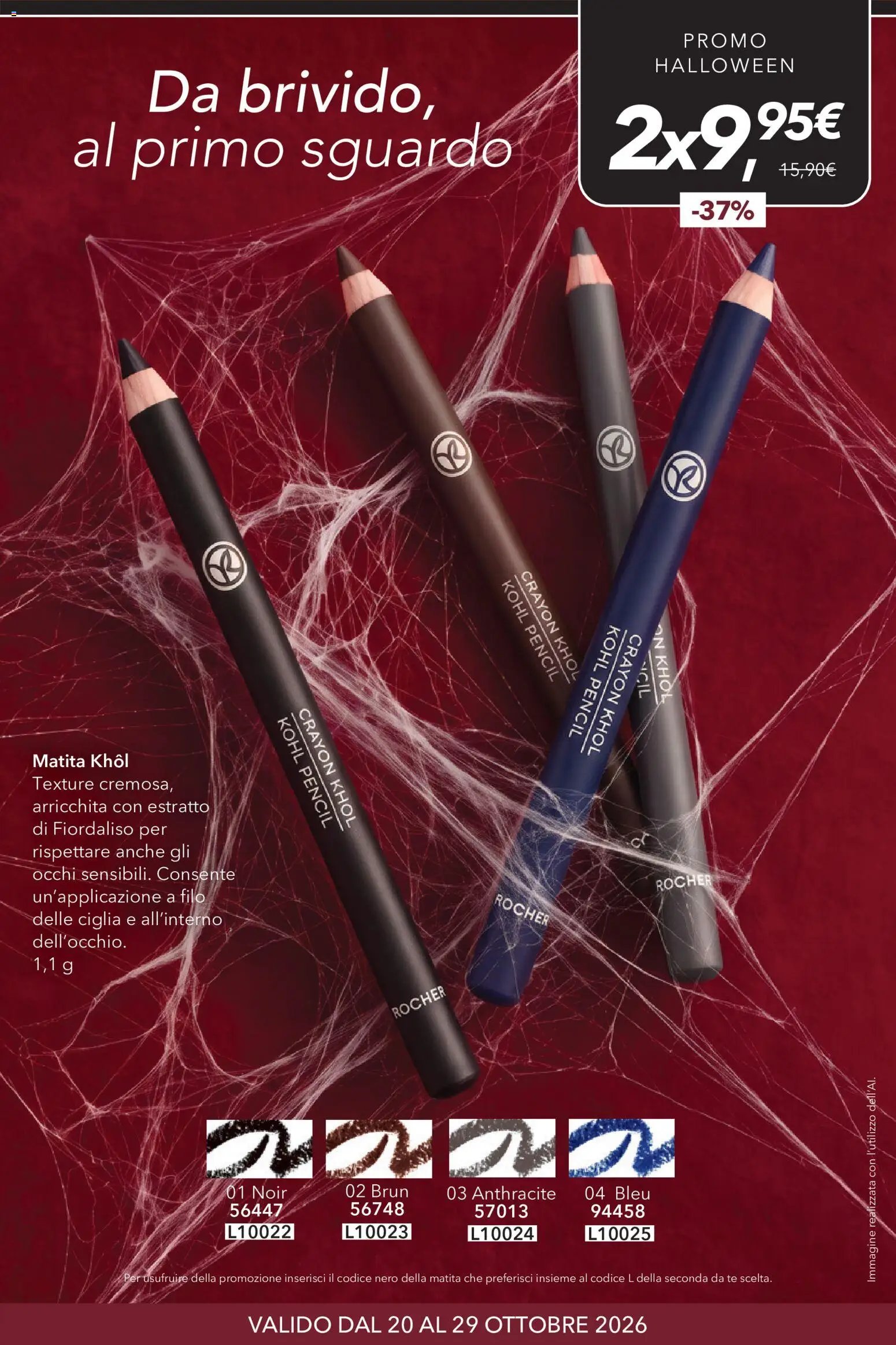 Yves Rocher catalogo Halloween