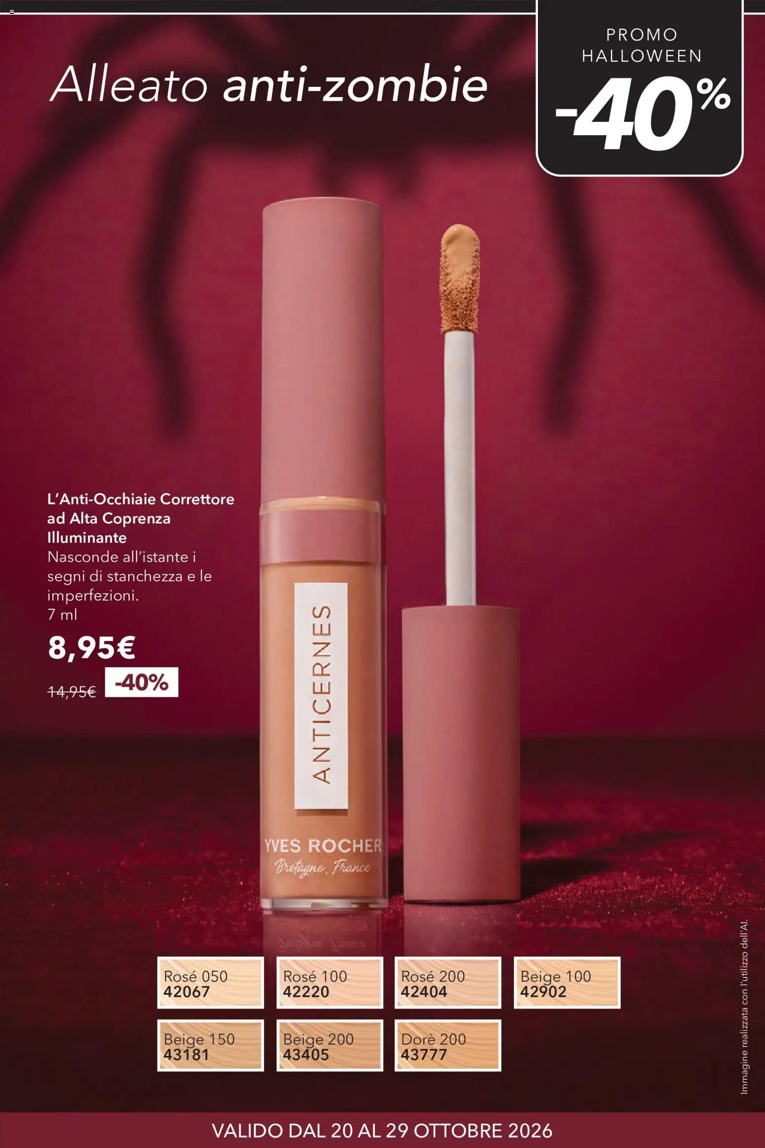 Yves Rocher catalogo Halloween