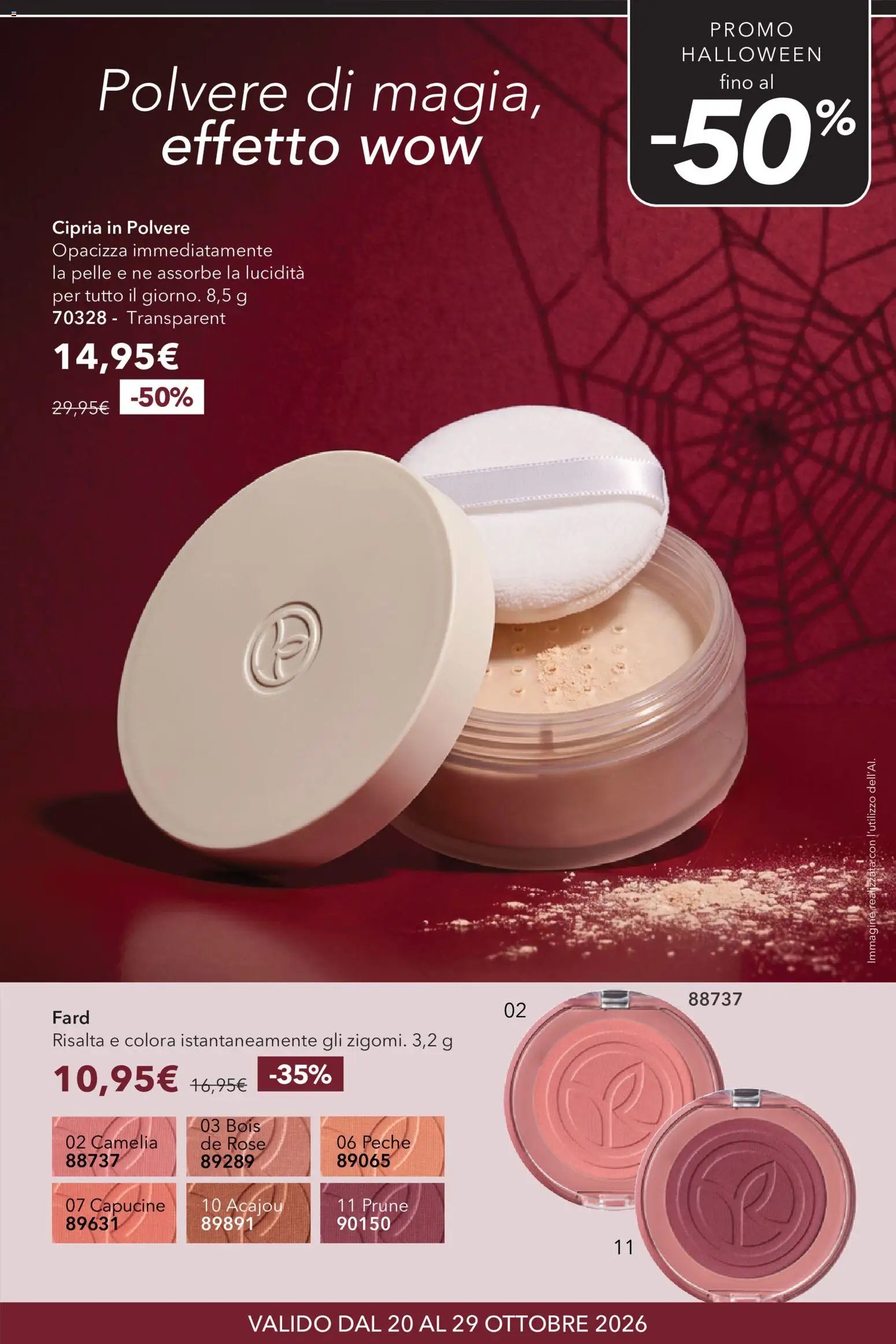 Yves Rocher catalogo Halloween