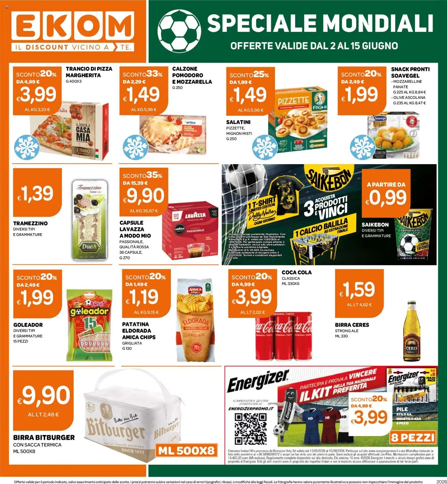 Ekom volantino Toscana
