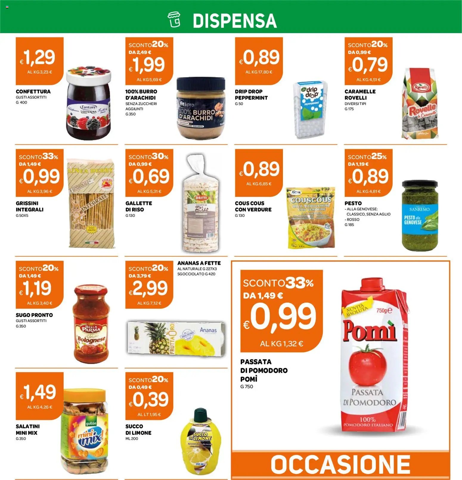 Ekom volantino Toscana