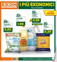 Ekom volantino Toscana