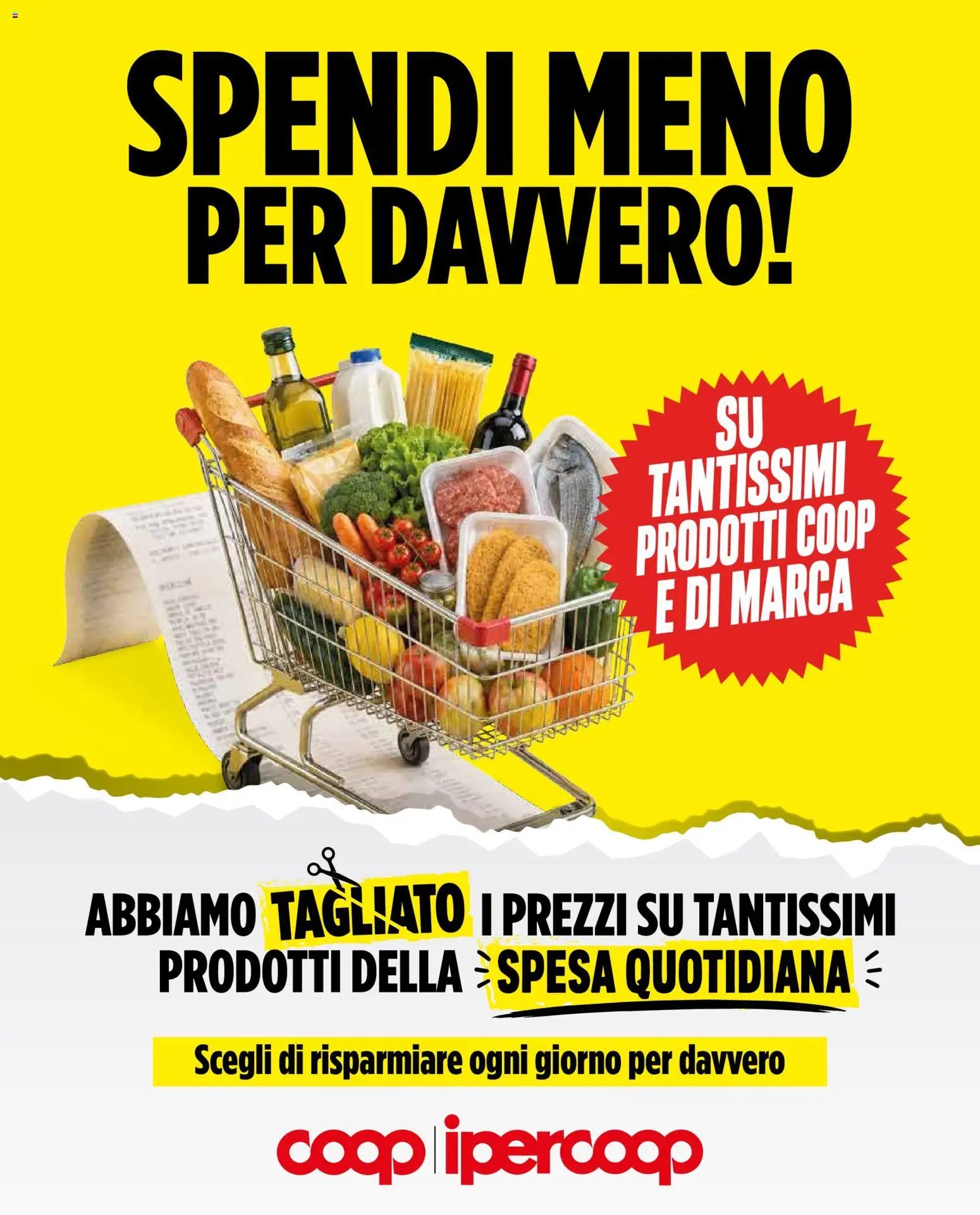 Ipercoop volantino Spendi meno