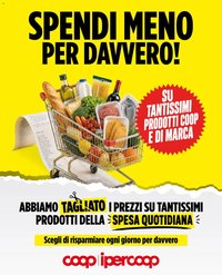 Ipercoop volantino Spendi meno