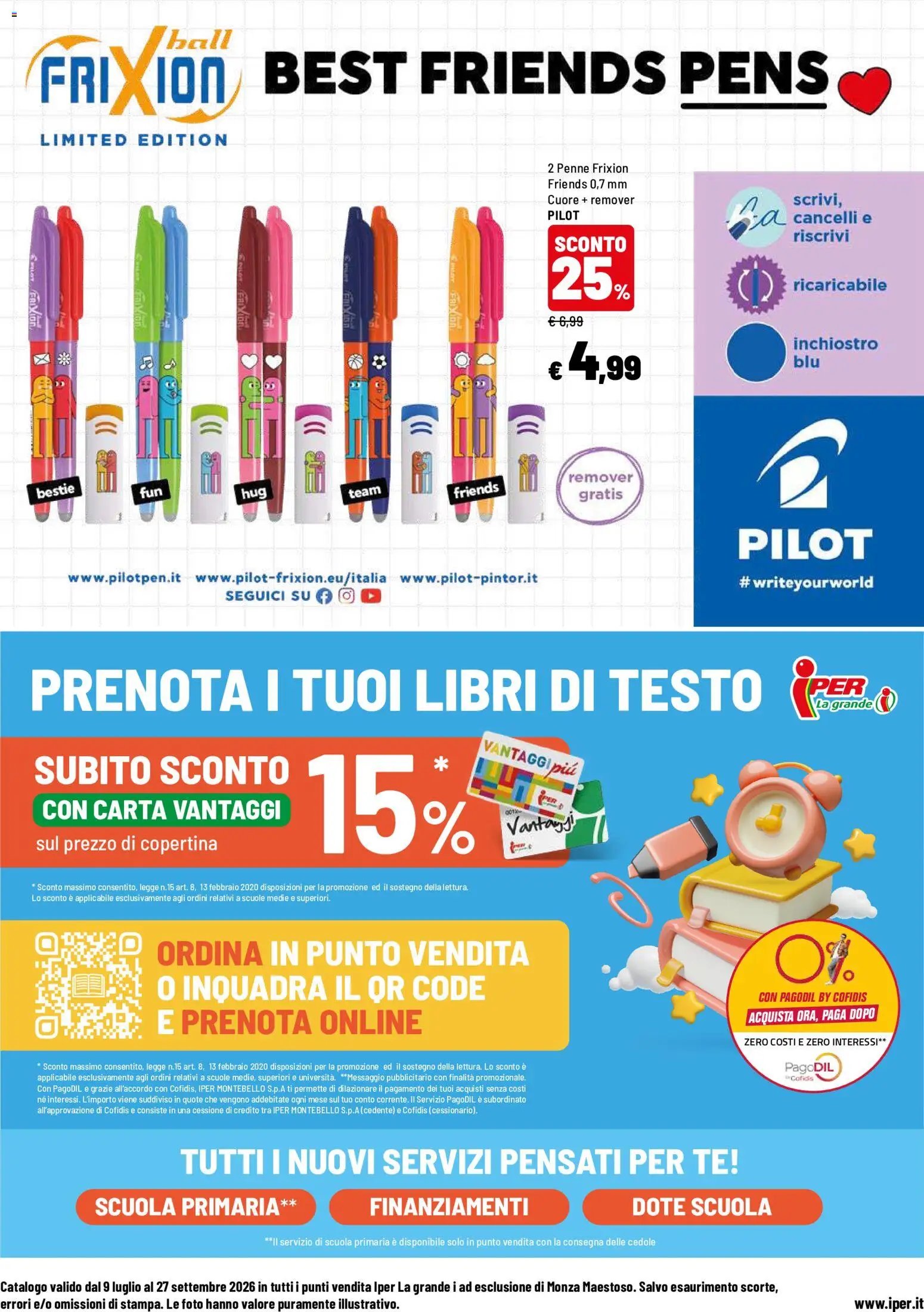 Iper volantino Scuola