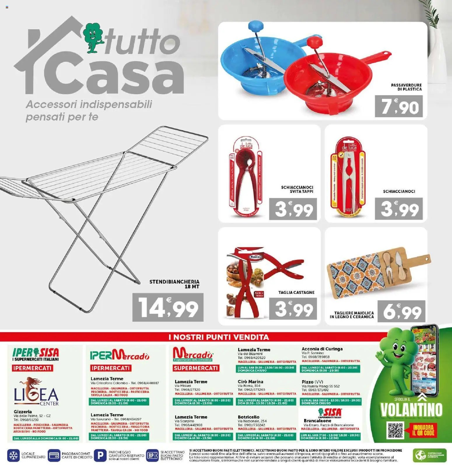 SISA volantino Calabria