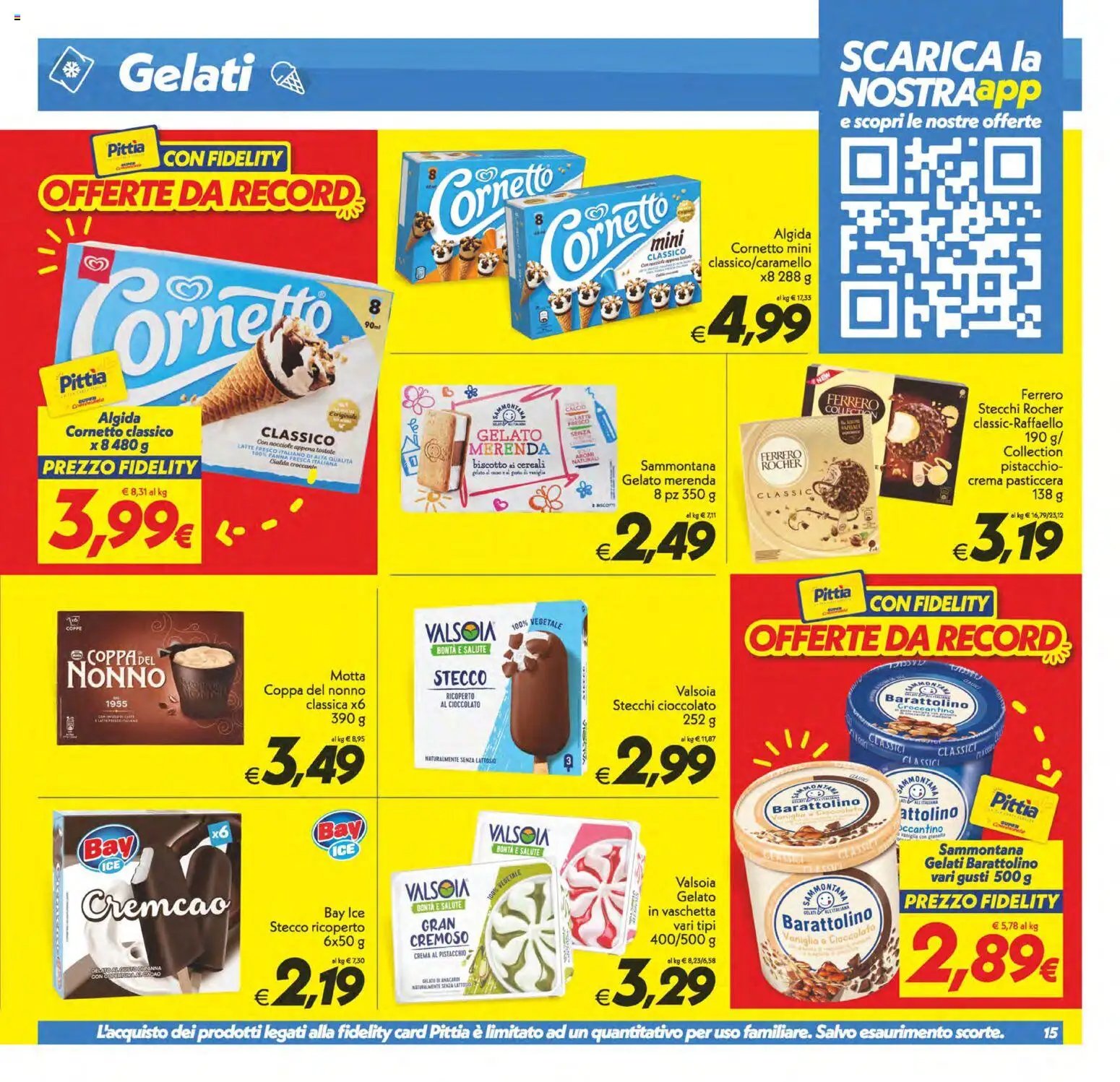 SuperConveniente volantino Gela, Vittoria