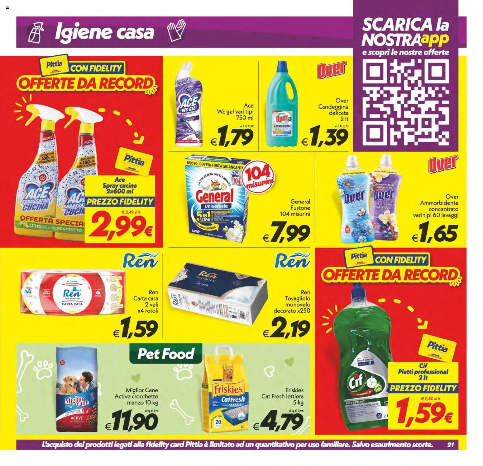 SuperConveniente volantino Gela, Vittoria