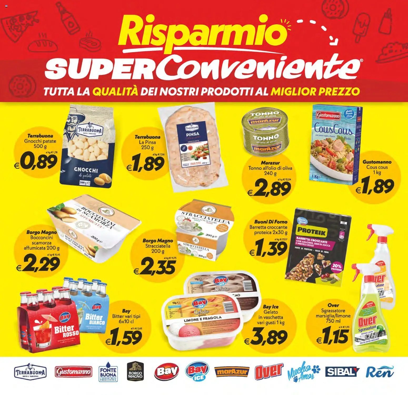 SuperConveniente volantino Gela, Vittoria