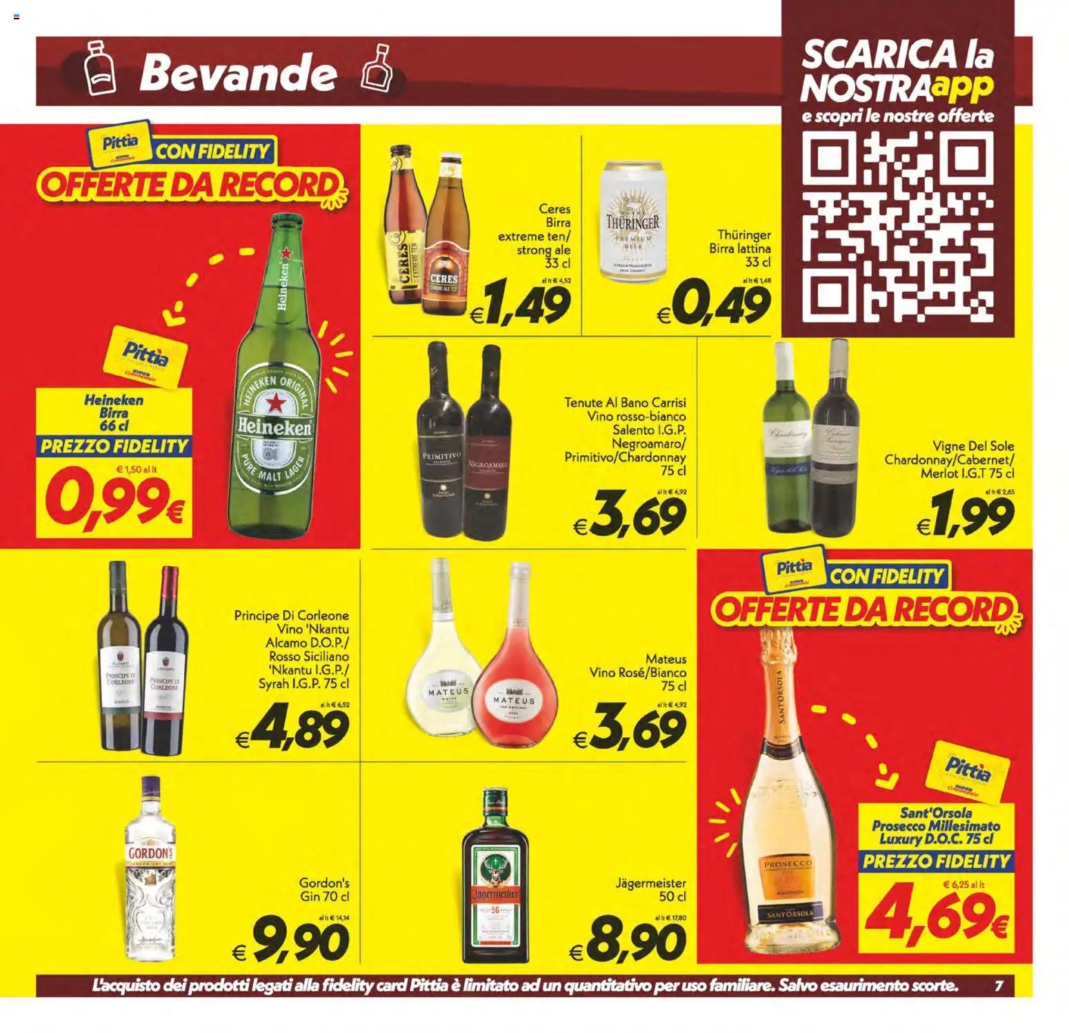 SuperConveniente volantino Gela, Vittoria