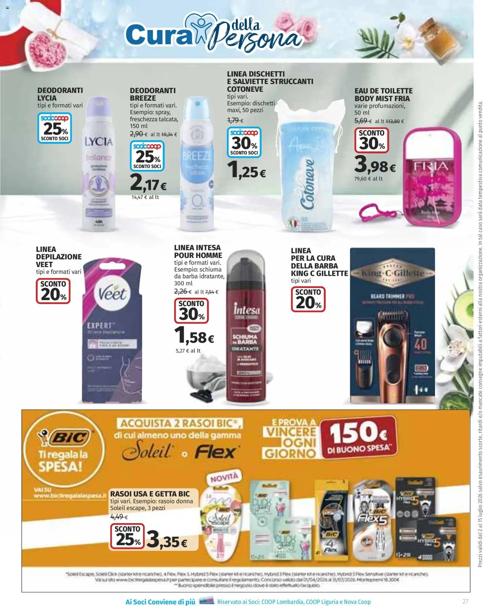 Ipercoop volantino Milano Bonola