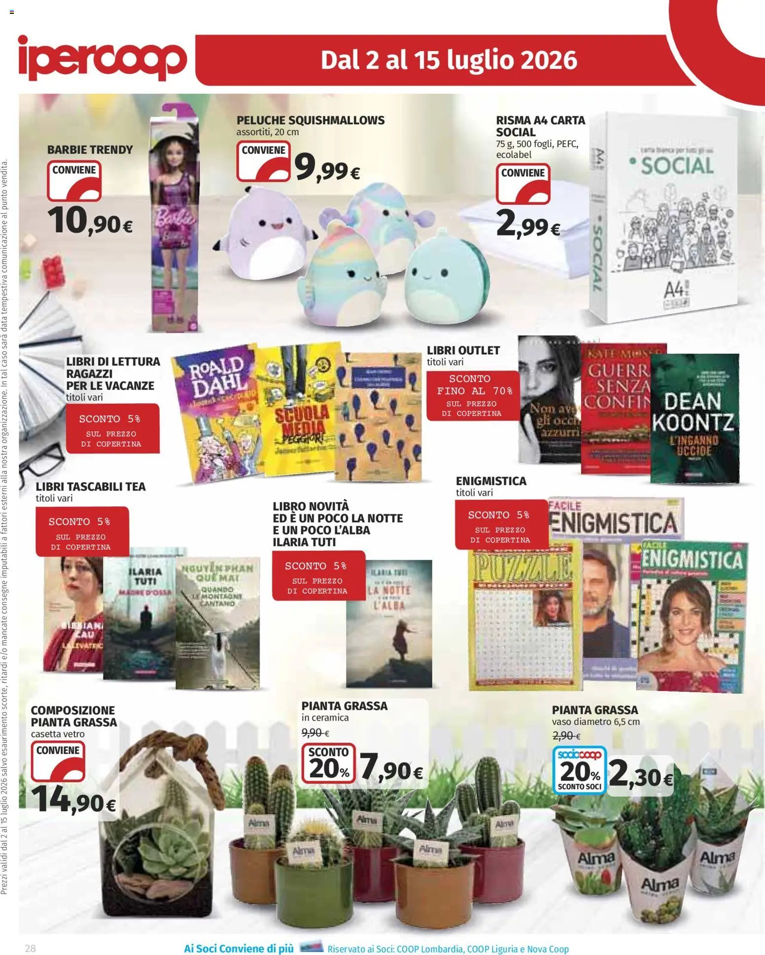 Ipercoop volantino Milano Bonola