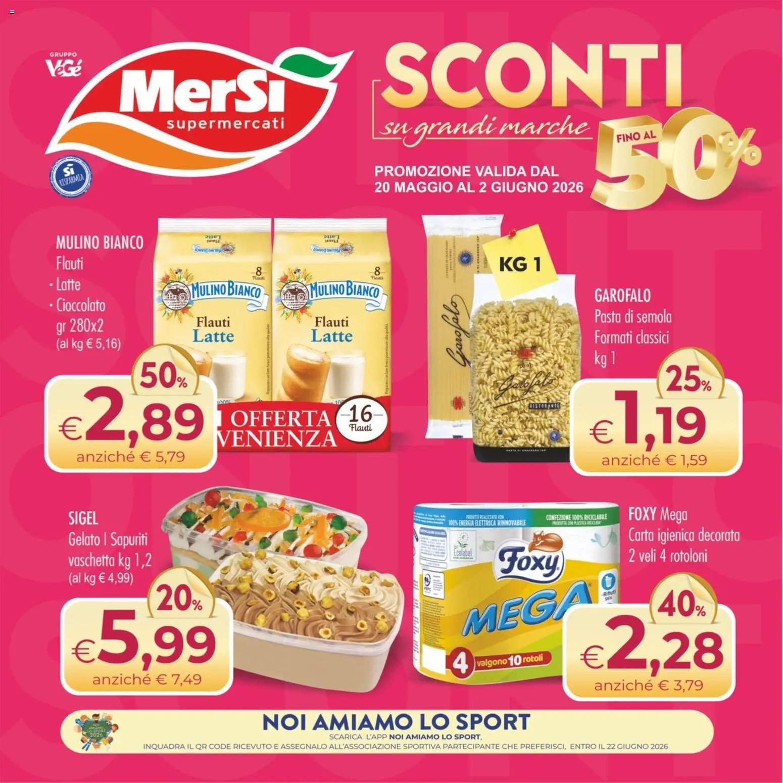 MerSi Supermercati volantino