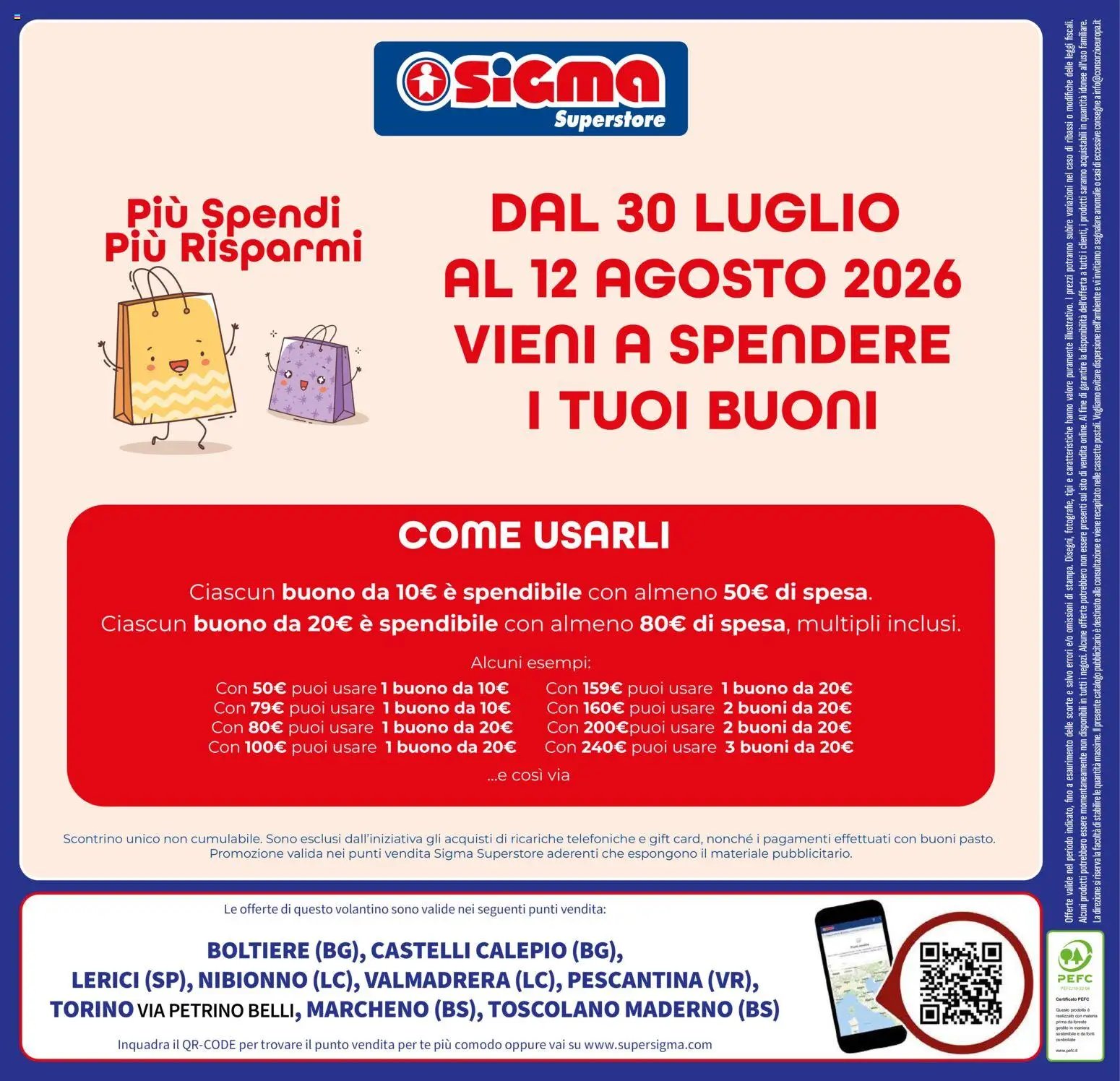 SIGMA volantino Superstore