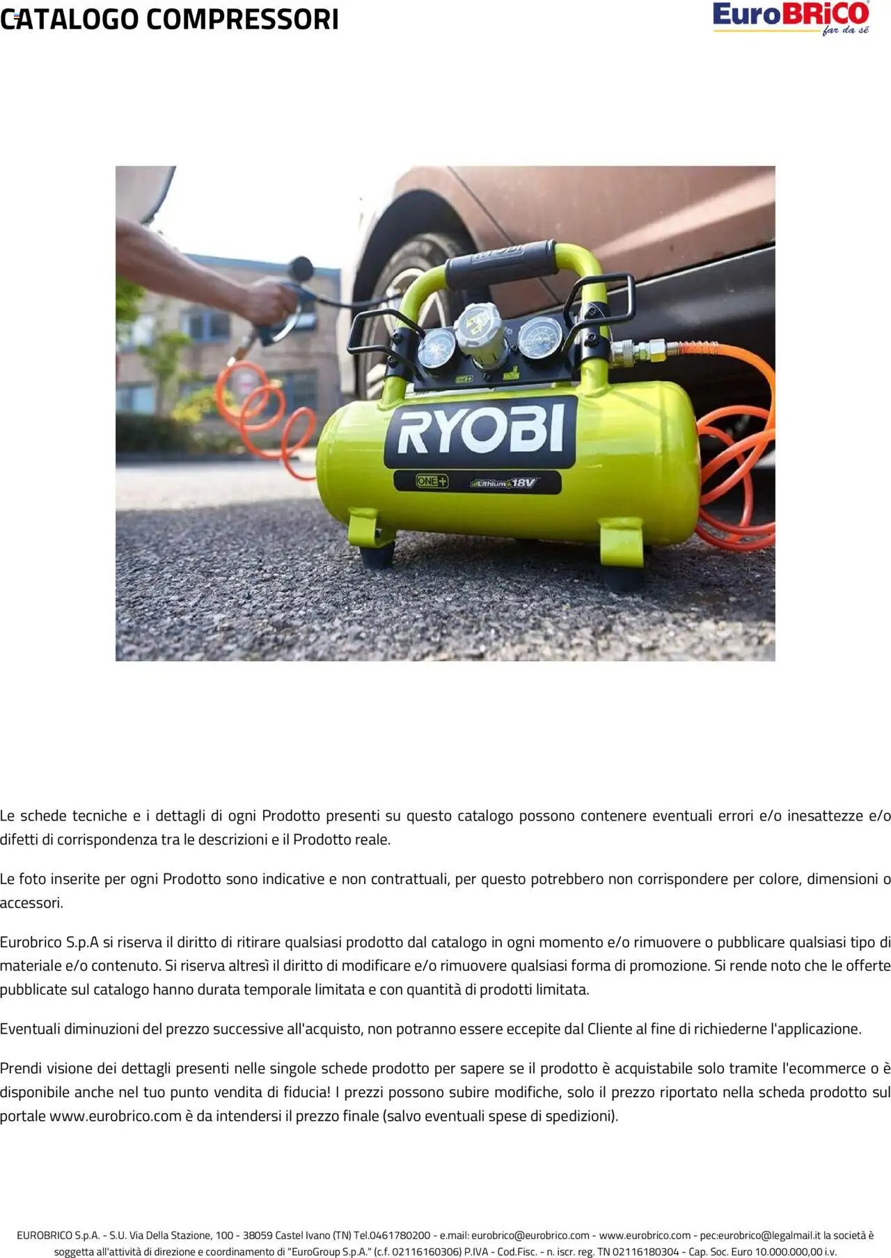 Eurobrico Compressori catalogo