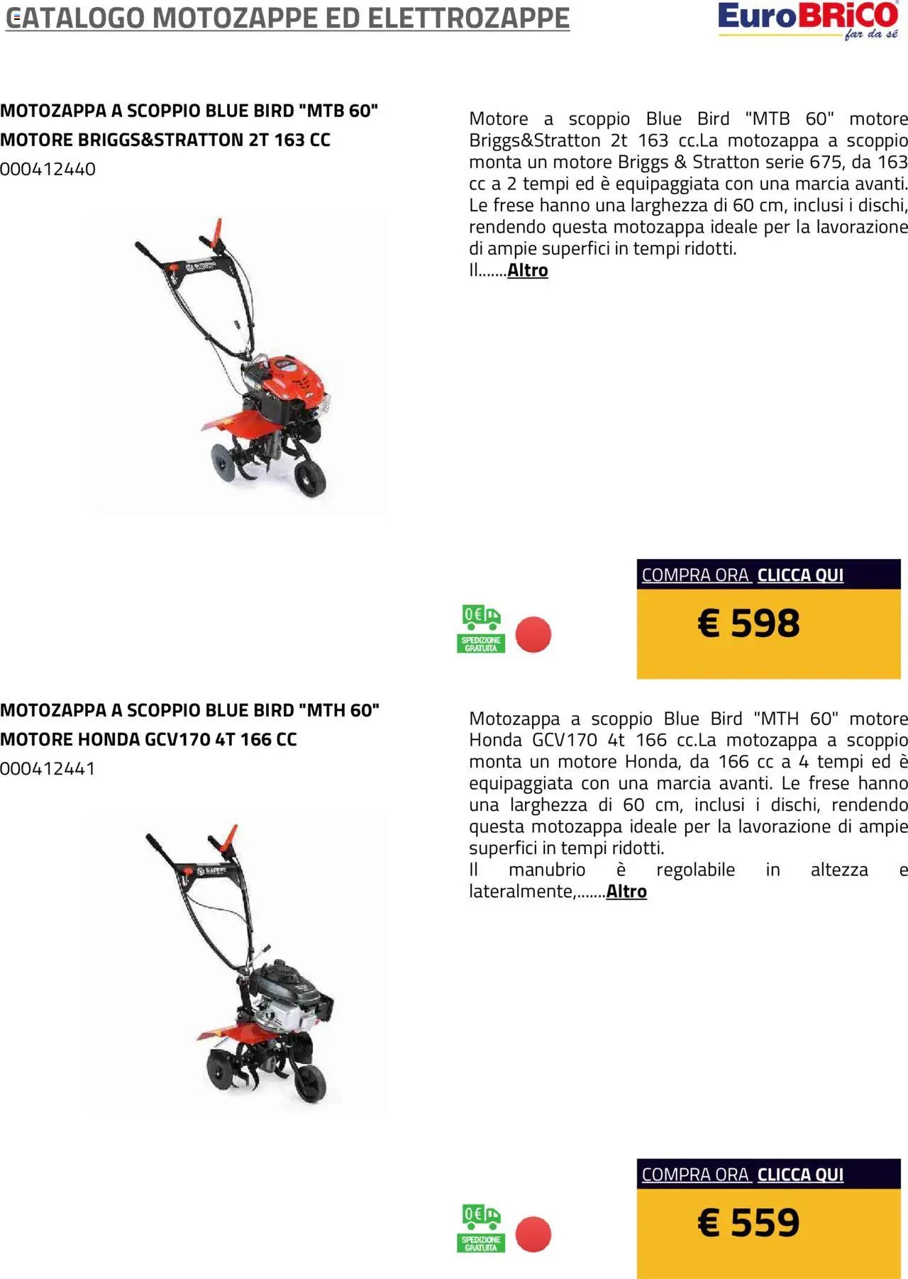Eurobrico Motozappe ed Elettrozappe catalogo
