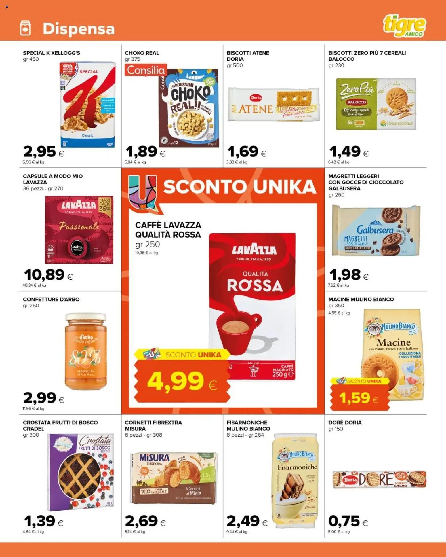 Tigre volantino Amico Civitanova Marche