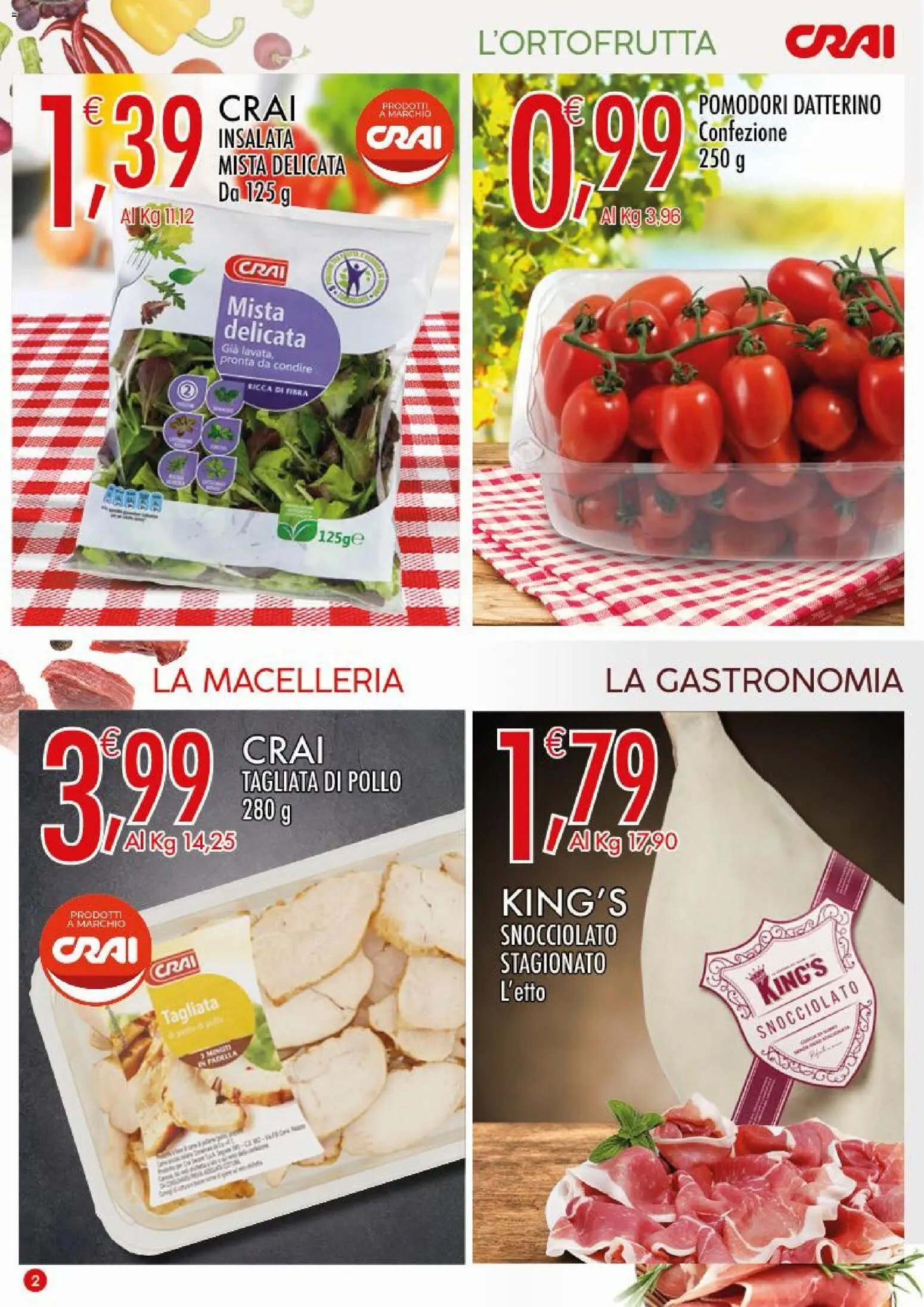 CRAI volantino Cuor di Crai Valmontone