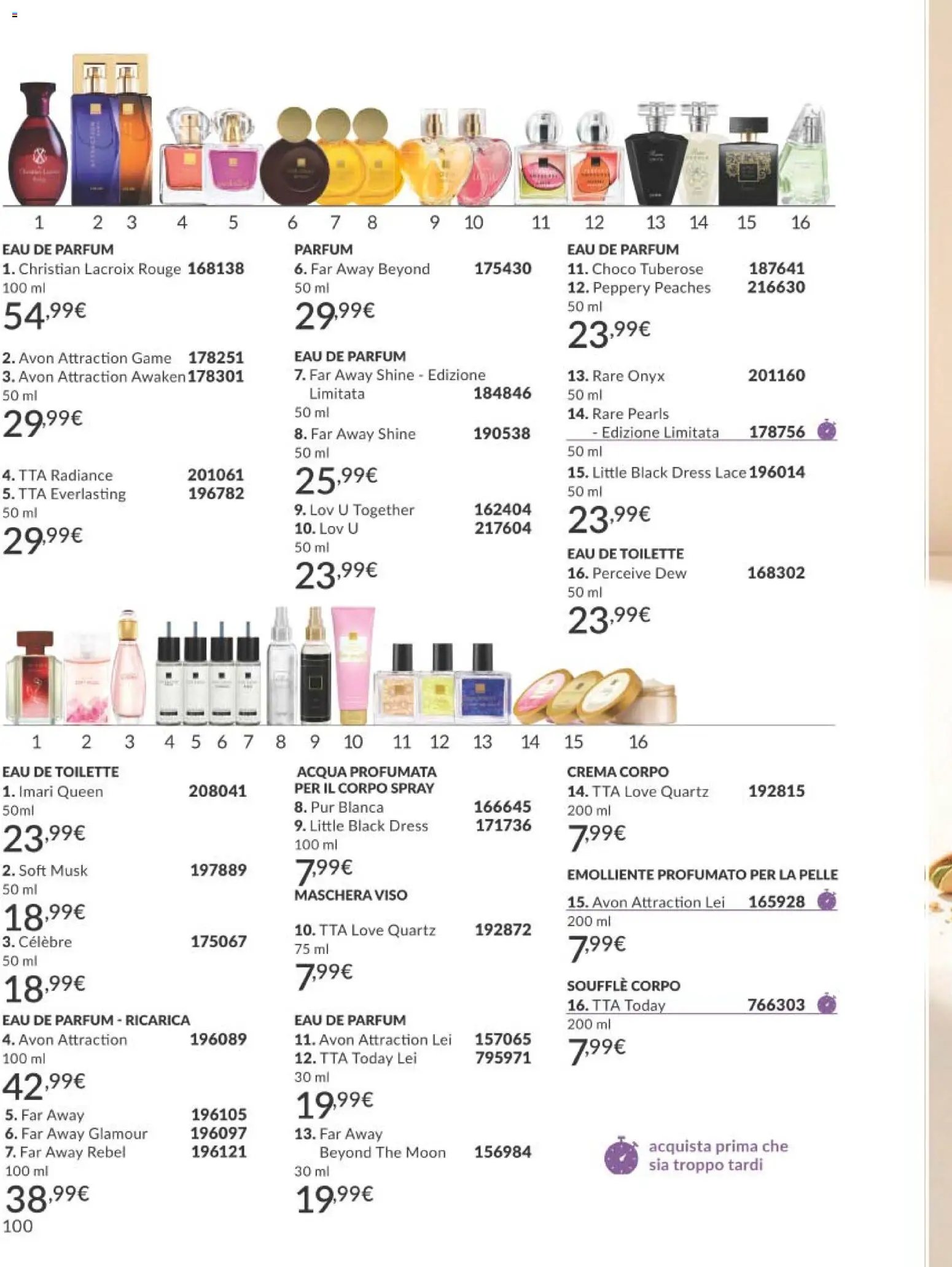 Avon catalogo - campagna 8/2026