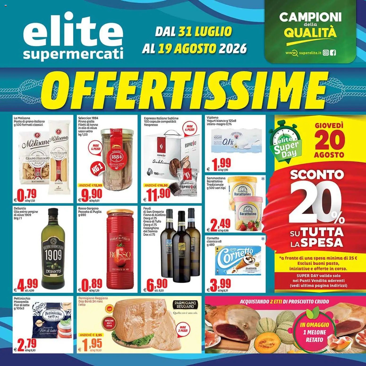 Elite Supermercati volantino