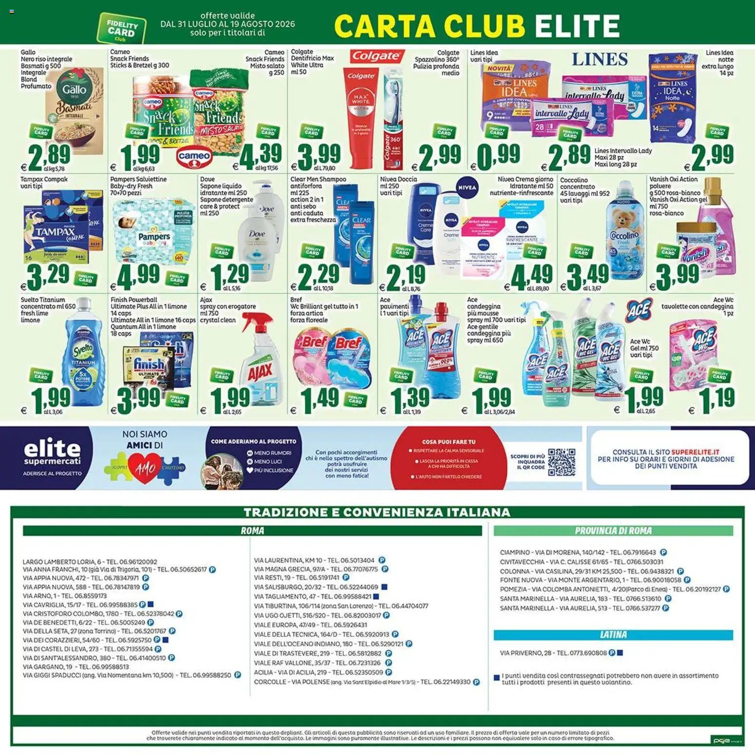 Elite Supermercati volantino