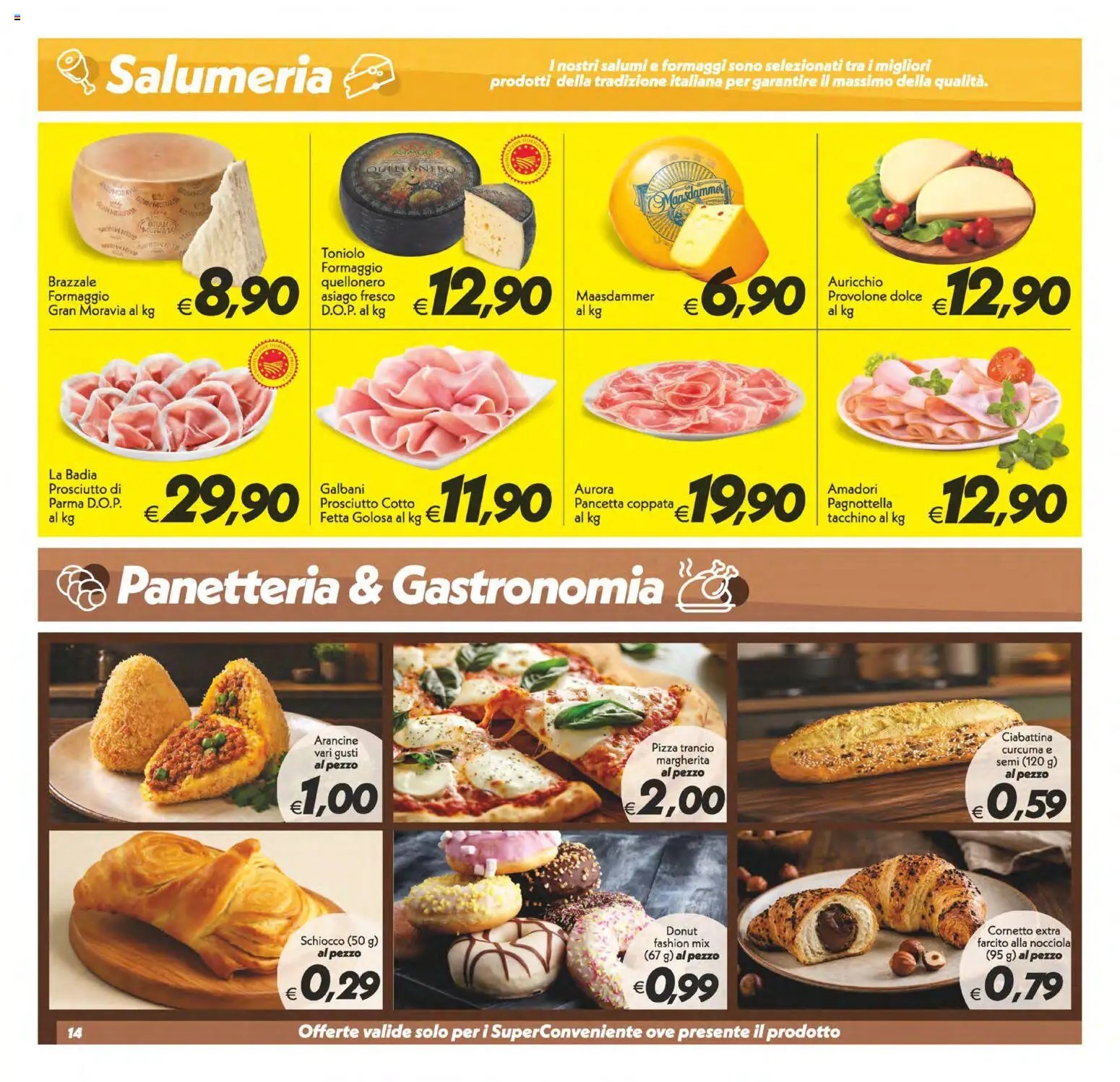 SuperConveniente volantino Gela, Vittoria