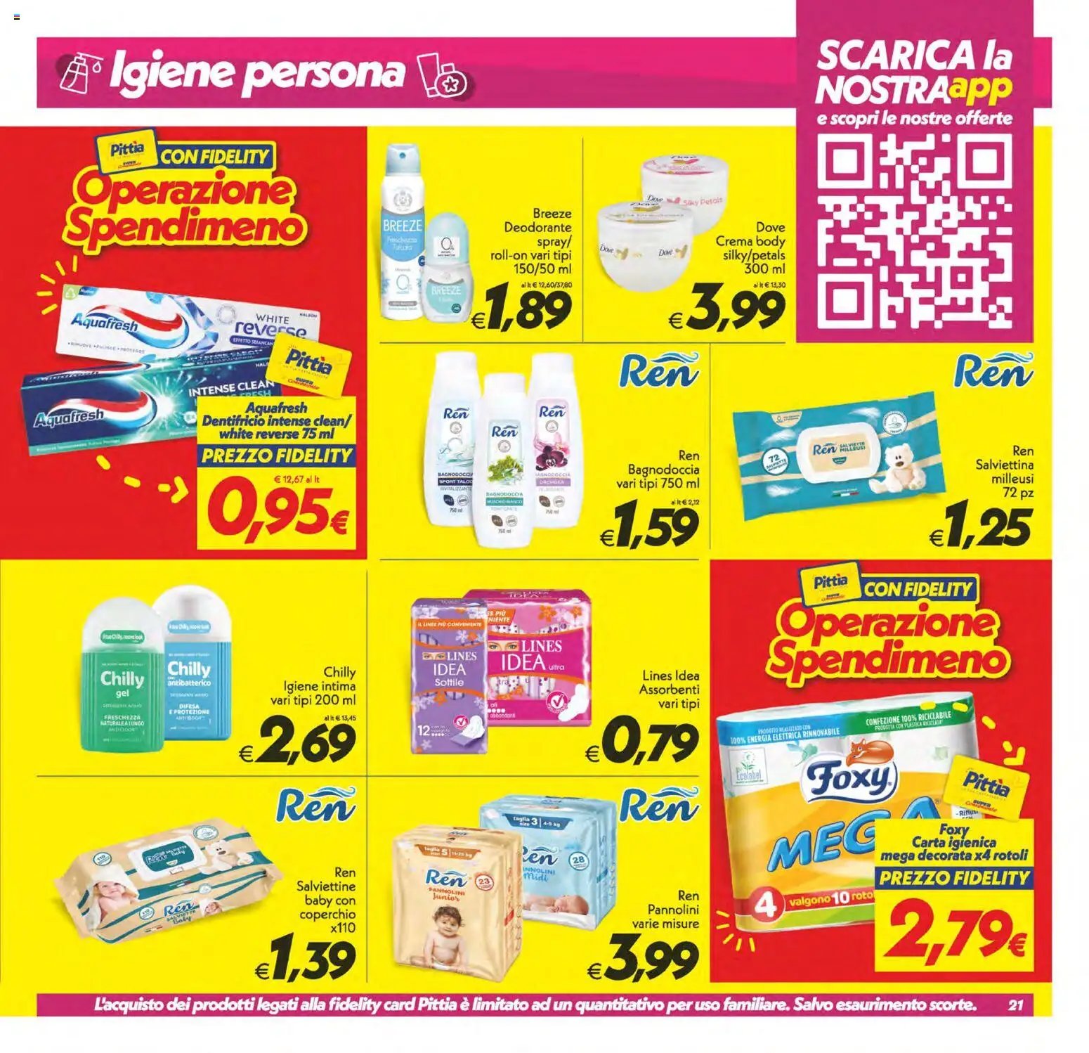 SuperConveniente volantino Gela, Vittoria