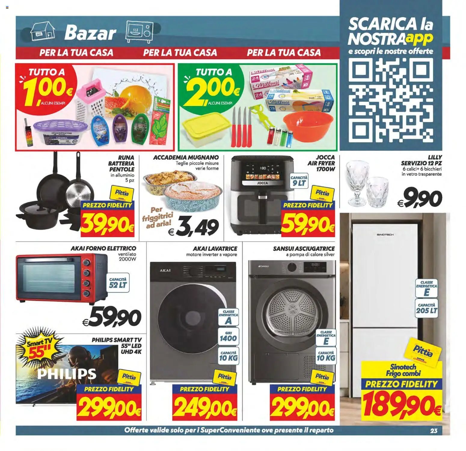 SuperConveniente volantino Gela, Vittoria
