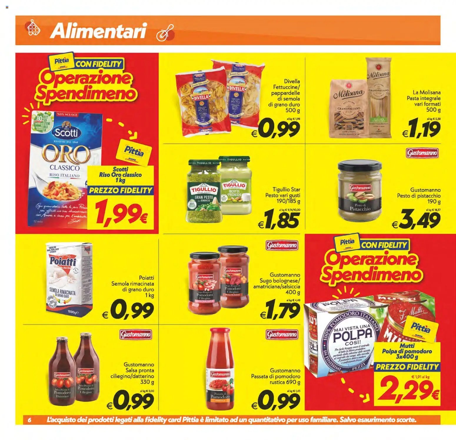 SuperConveniente volantino Gela, Vittoria
